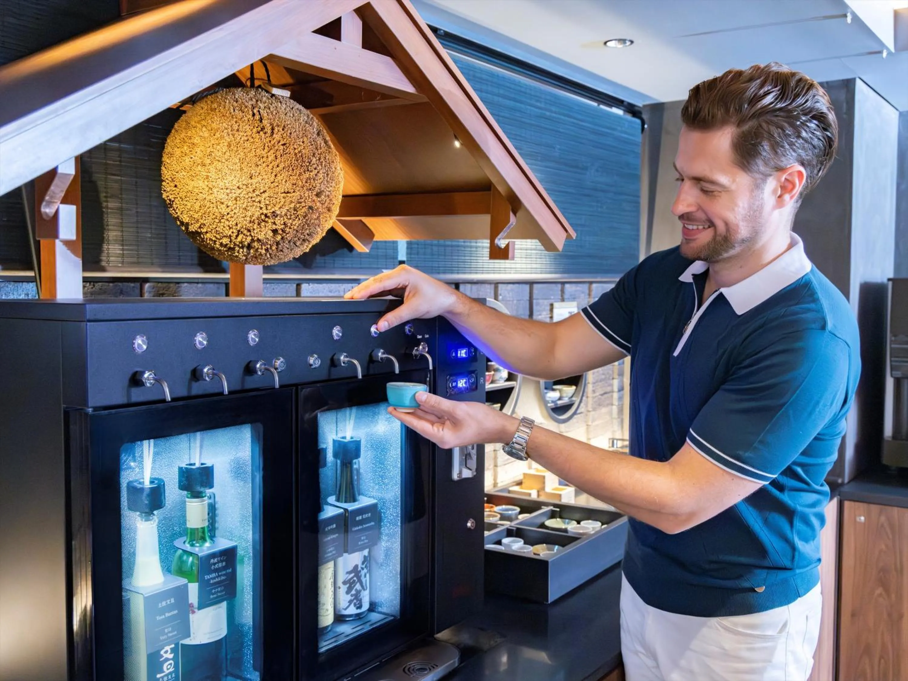 Communal lounge/ TV room in HANARE by Tokyu Stay Kyoto Sanjo