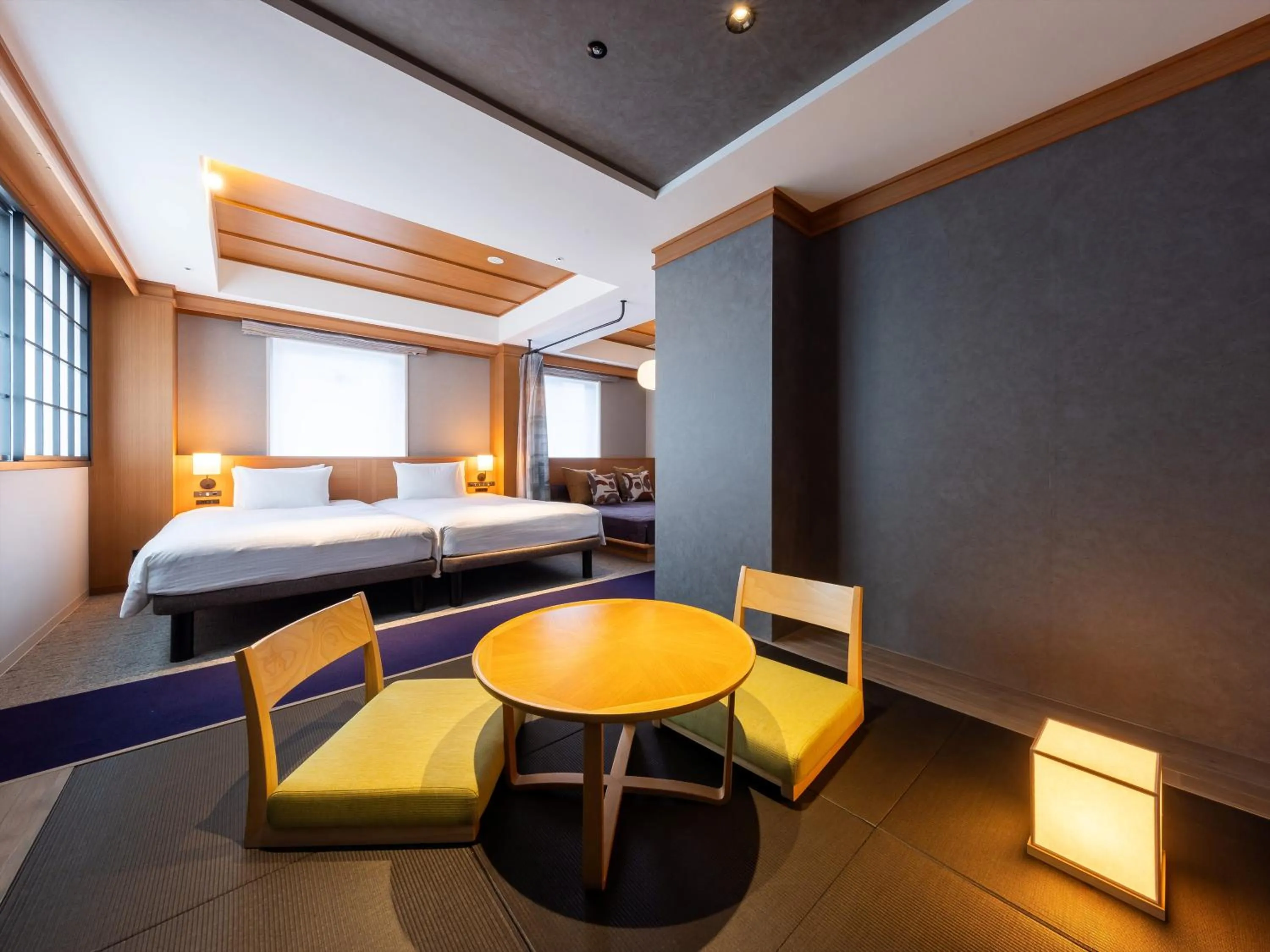 Living room, Bed in HANARE by Tokyu Stay Kyoto Sanjo