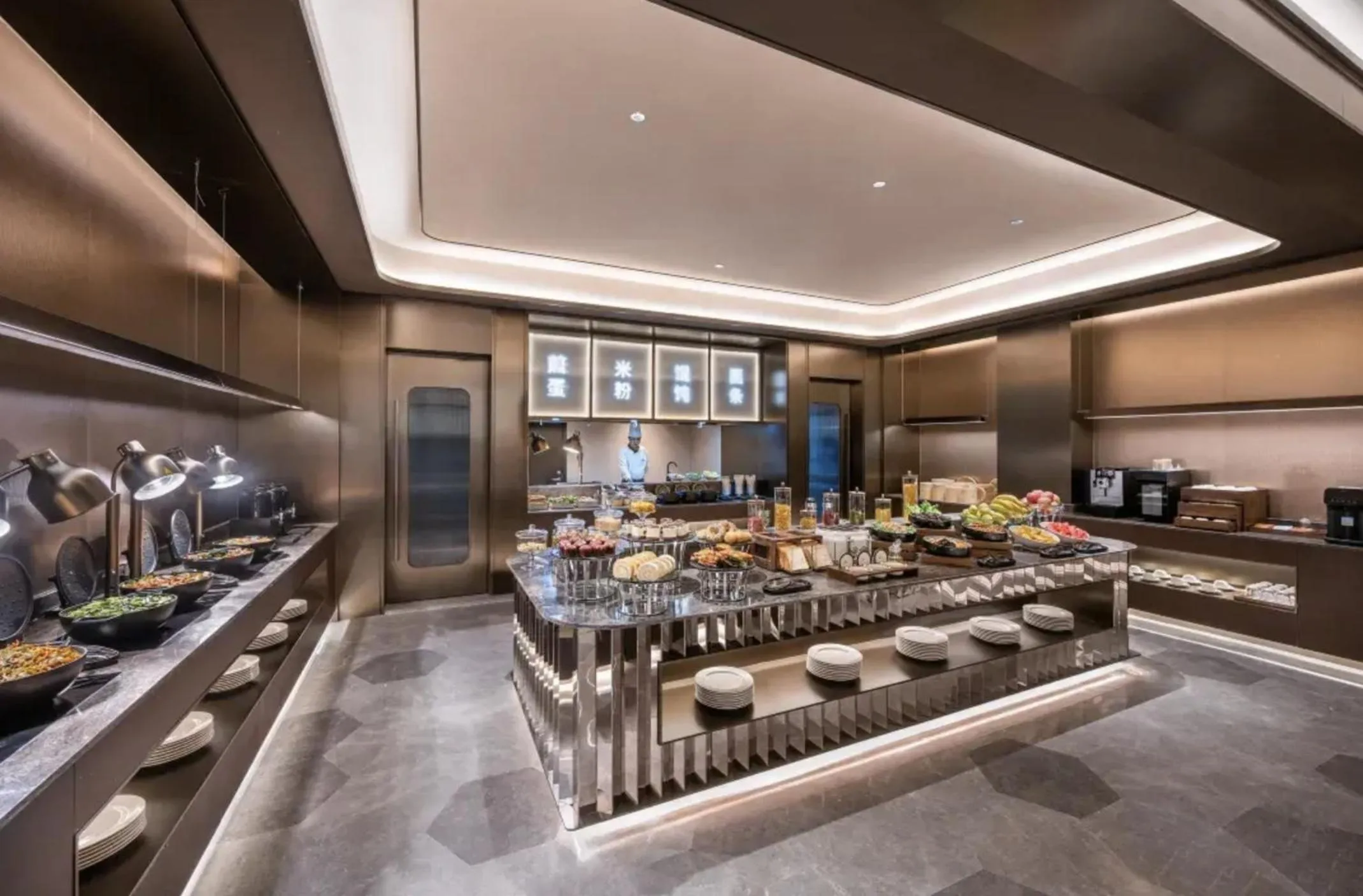 Restaurant/places to eat in Crystal Orange Hotel Shanghai Chongming Nanmen