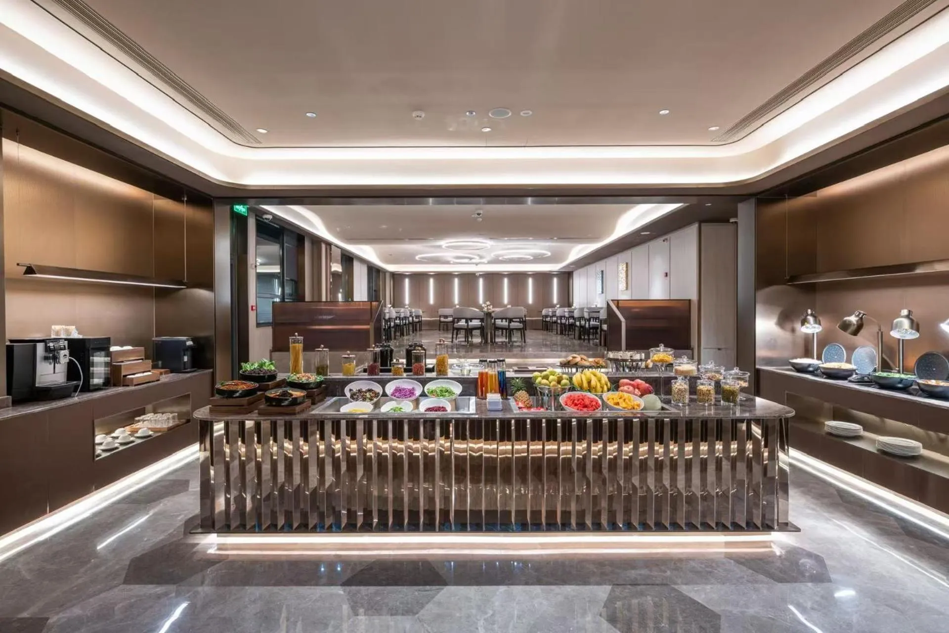 Restaurant/places to eat in Crystal Orange Hotel Shanghai Chongming Nanmen