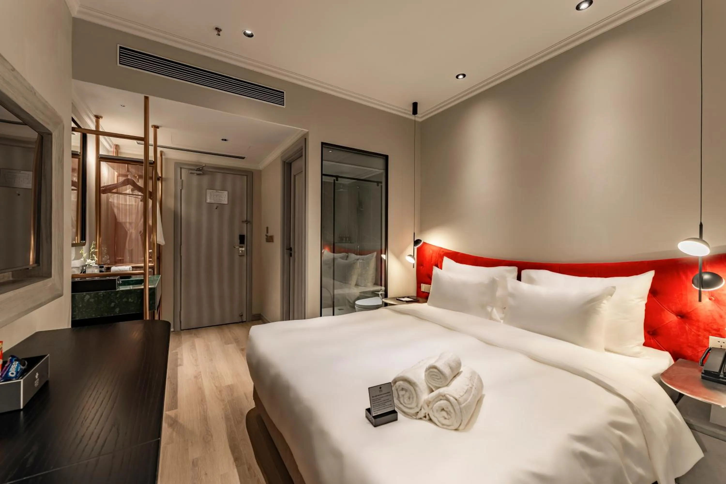 Bed in GRAND HOTEL du LAC Boutique Saigon