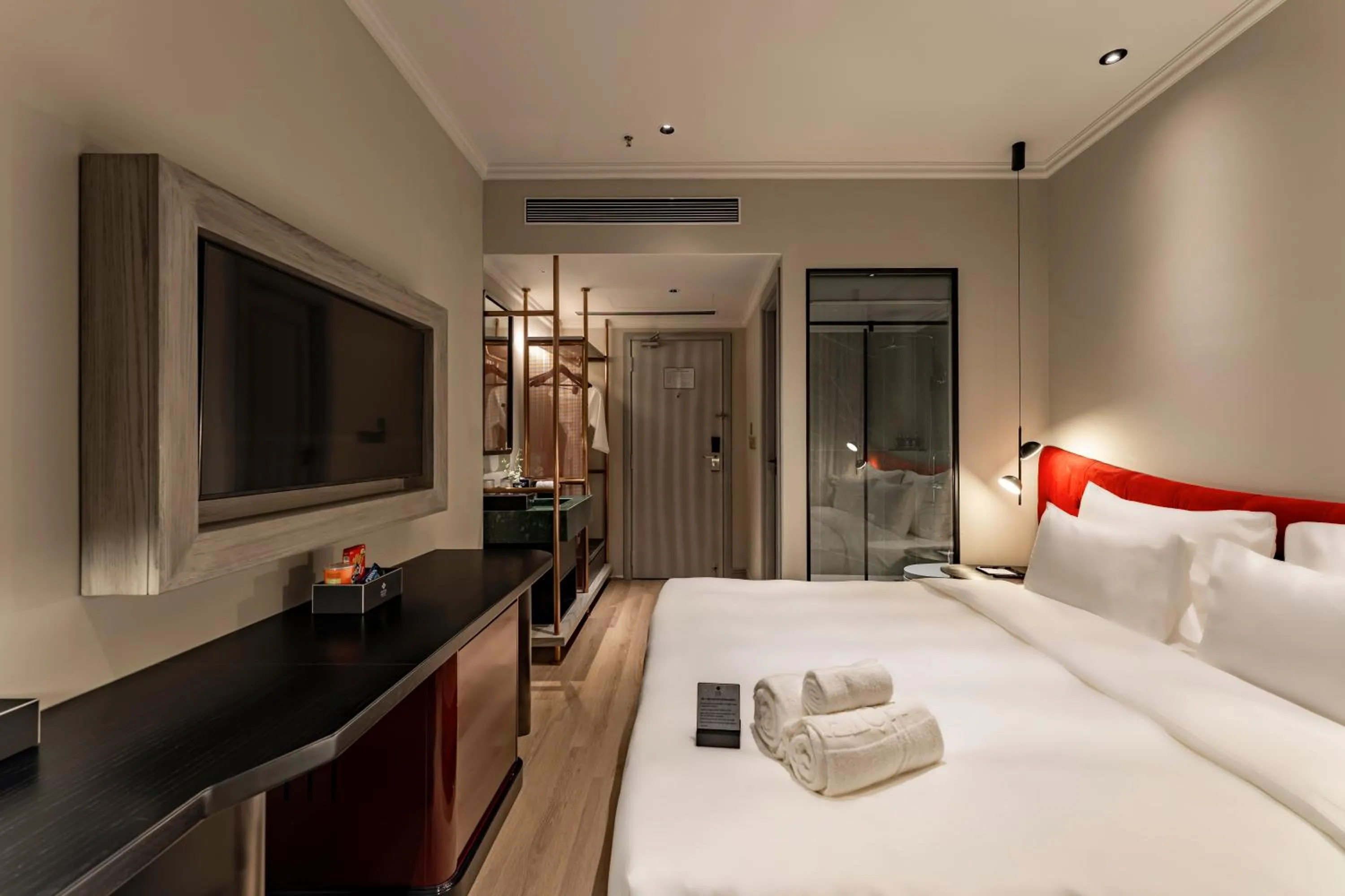 Bed in GRAND HOTEL du LAC Boutique Saigon