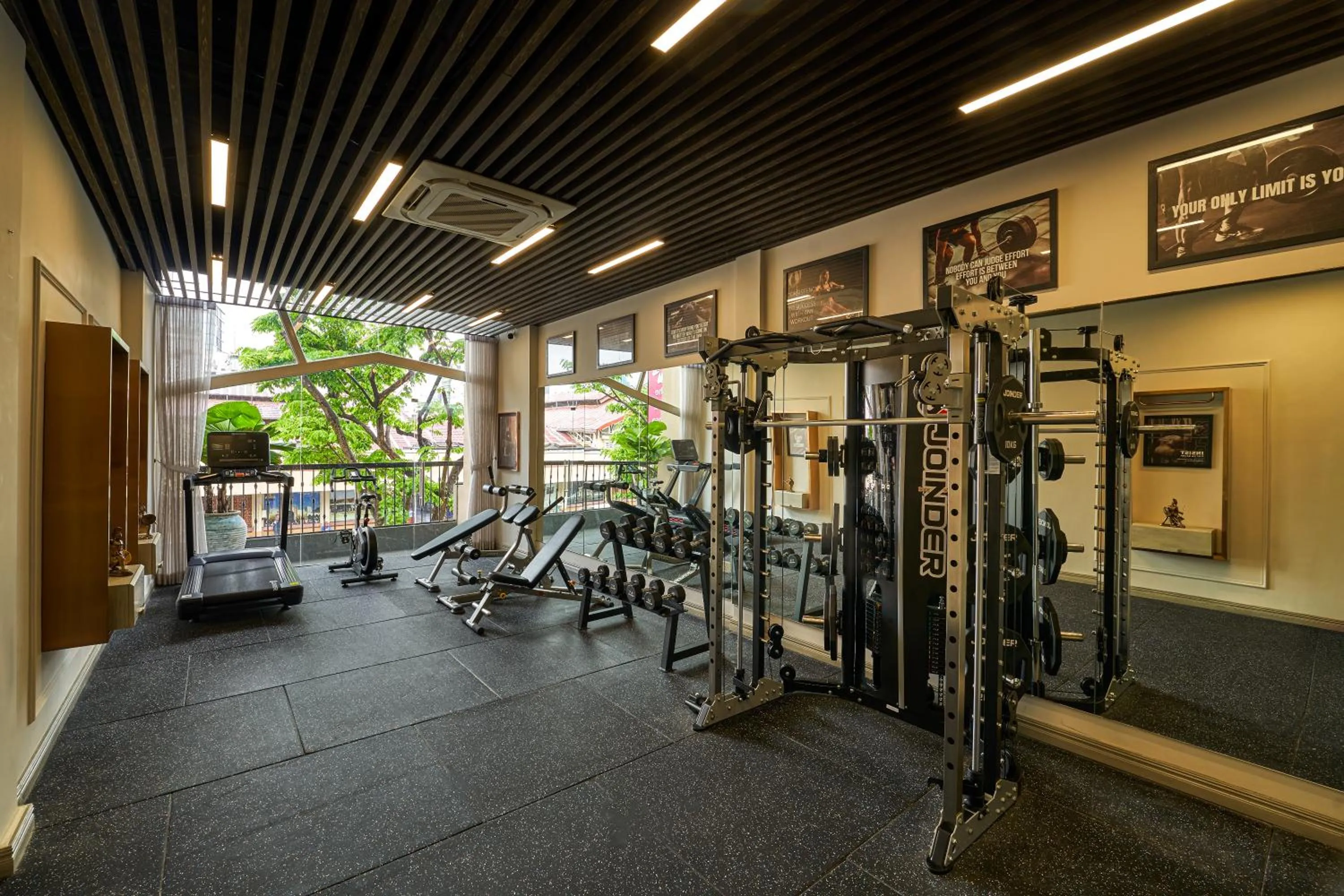 Fitness centre/facilities in GRAND HOTEL du LAC Boutique Saigon