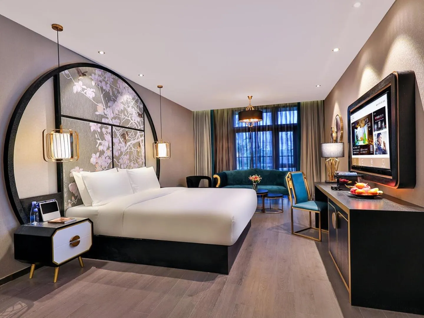 Photo of the whole room, Bed in Crystal Orange Hotel Shanghai University Dachang