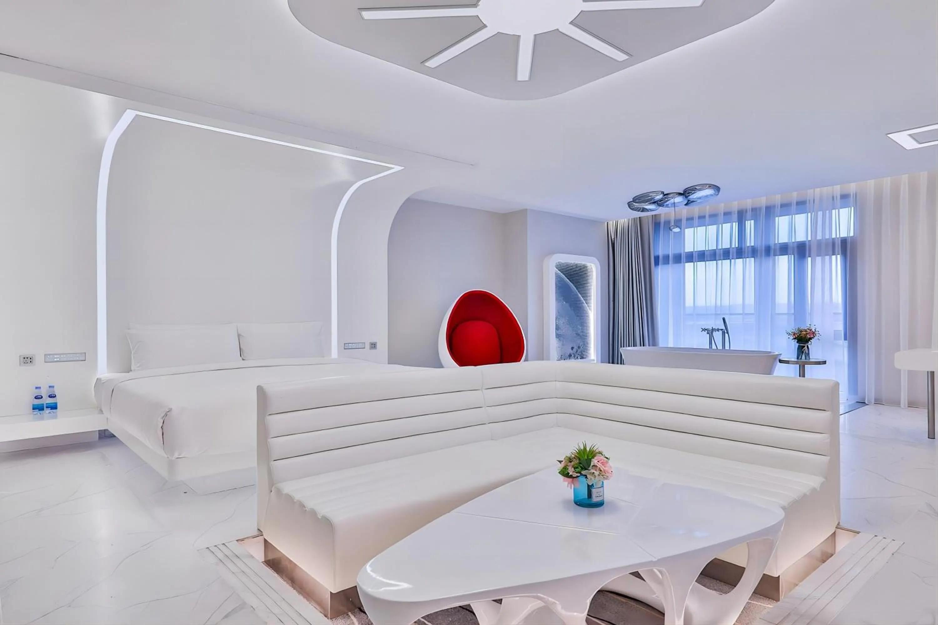 Photo of the whole room in Crystal Orange Hotel Shanghai University Dachang