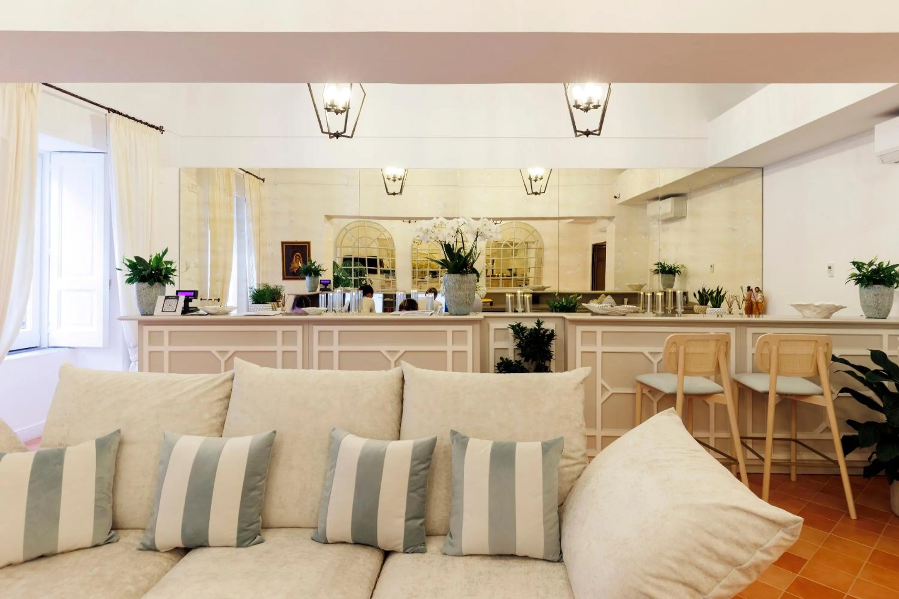 Lobby or reception in D'Amalfi Hospitality