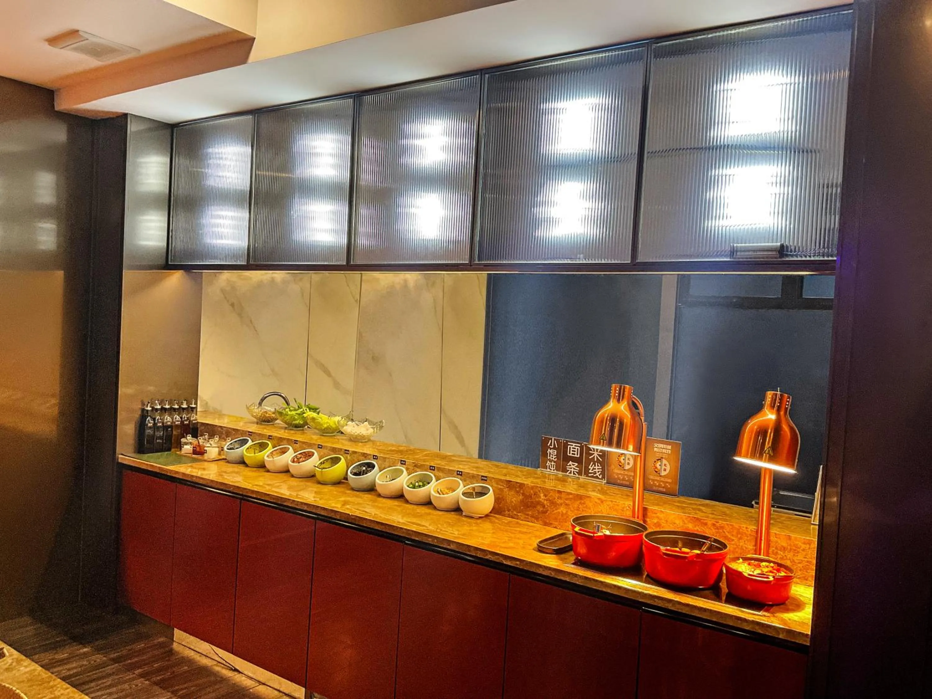 Buffet breakfast in Crystal Orange Hotel Shanghai International Tourism Resort Chuansha