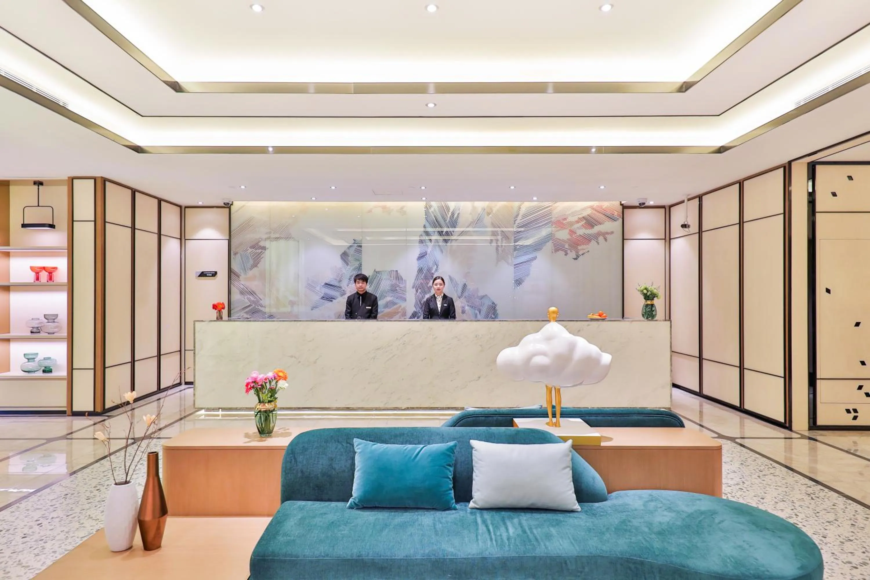 Lobby or reception in Crystal Orange Hotel Shanghai Hongqiao Jinhui Road