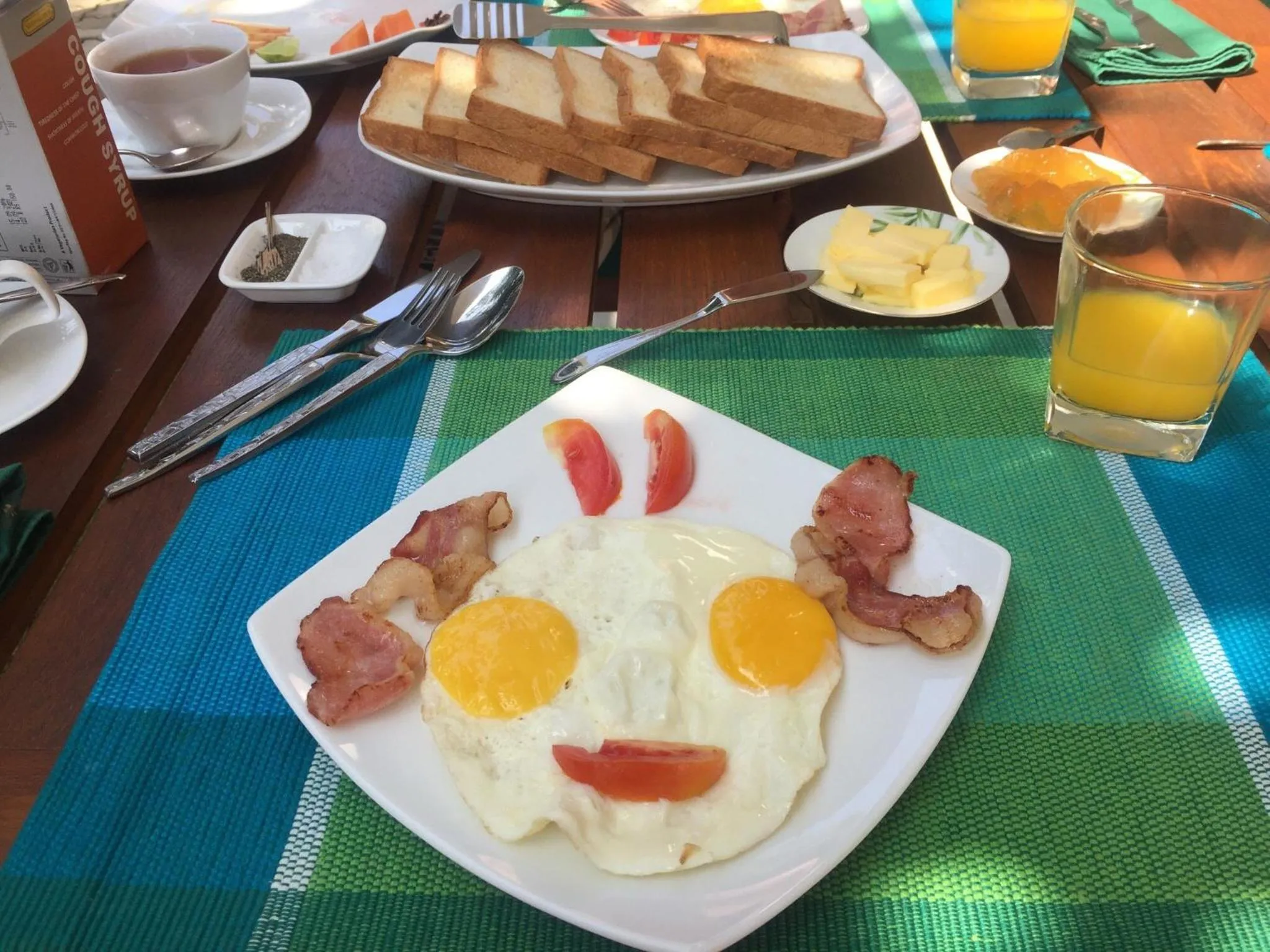Breakfast in The Residence Hikkaduwa
