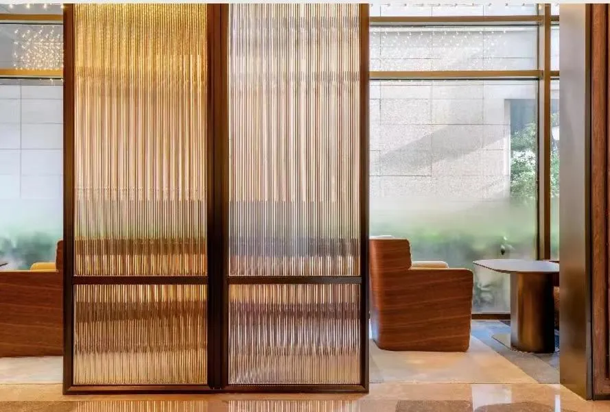 Lounge or bar in Shanghai Changfeng Business District Orange Crystal Hotel