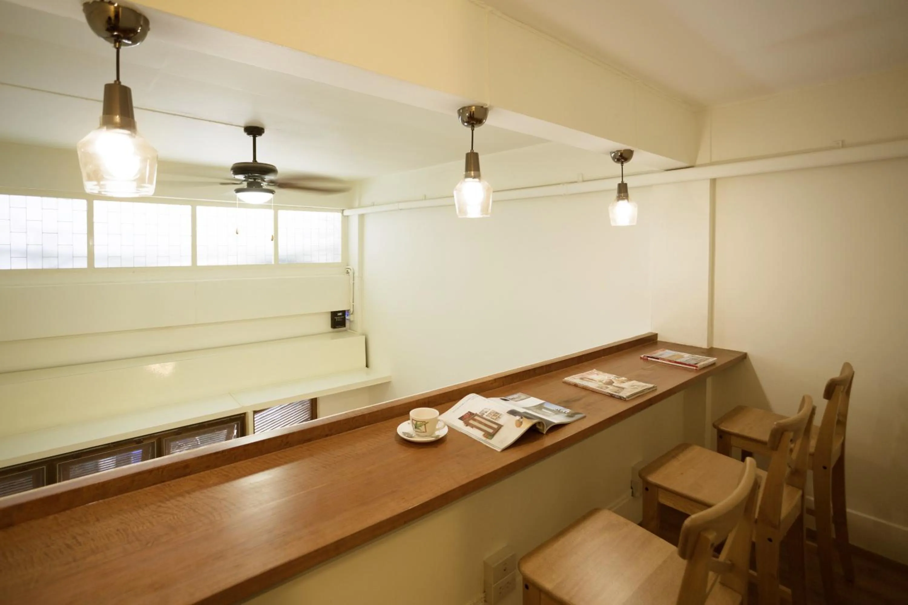 Seating area in Tini Kati Hostel