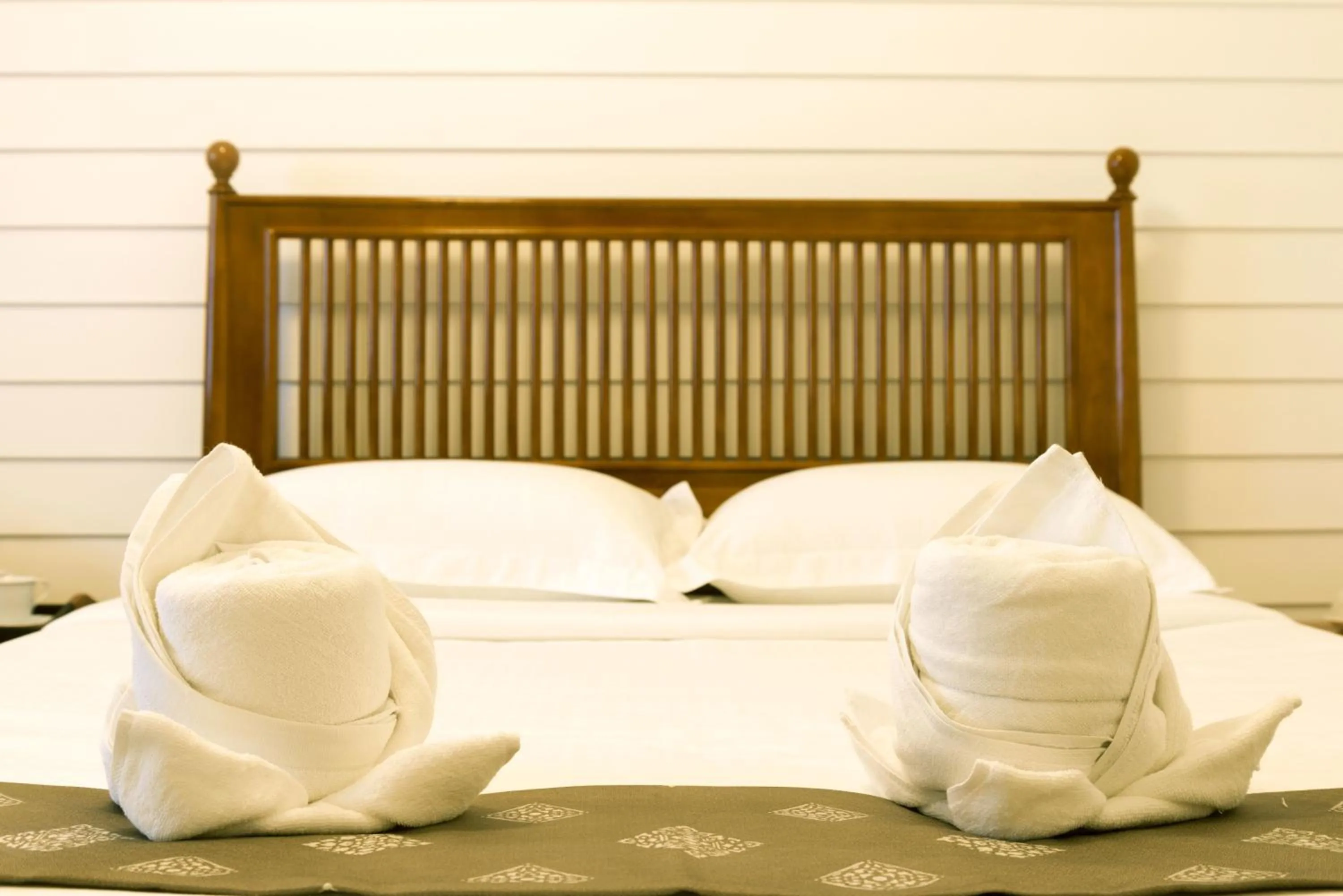 Bed in Les Fleurs Bangkok Hostel