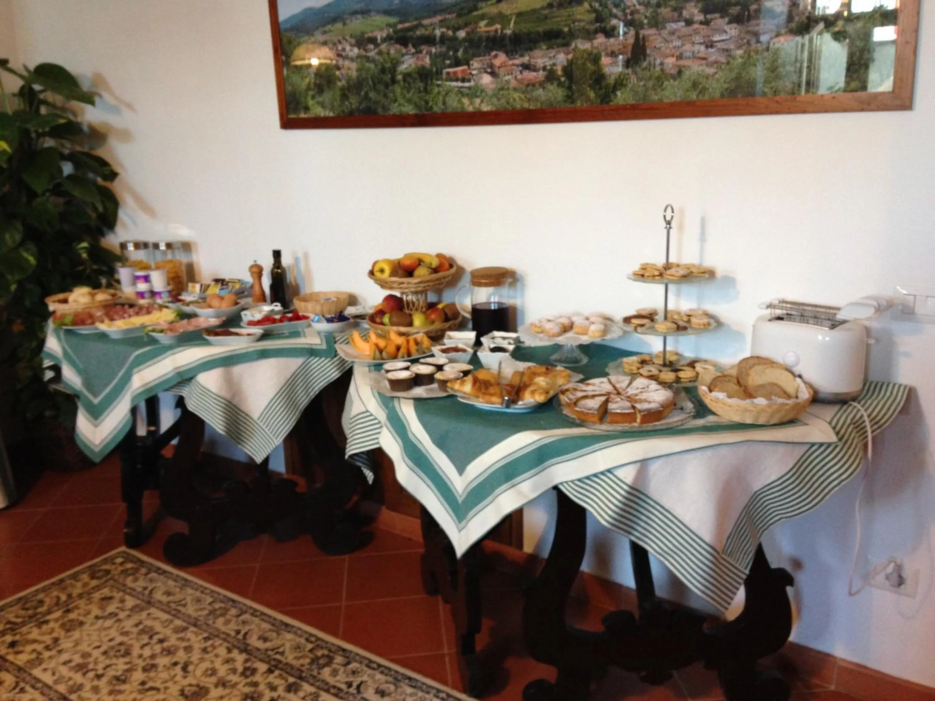 Breakfast in Castellinuzza