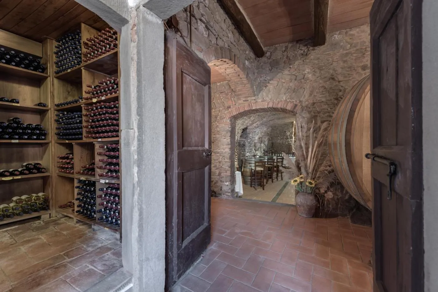 On site in Castellinuzza