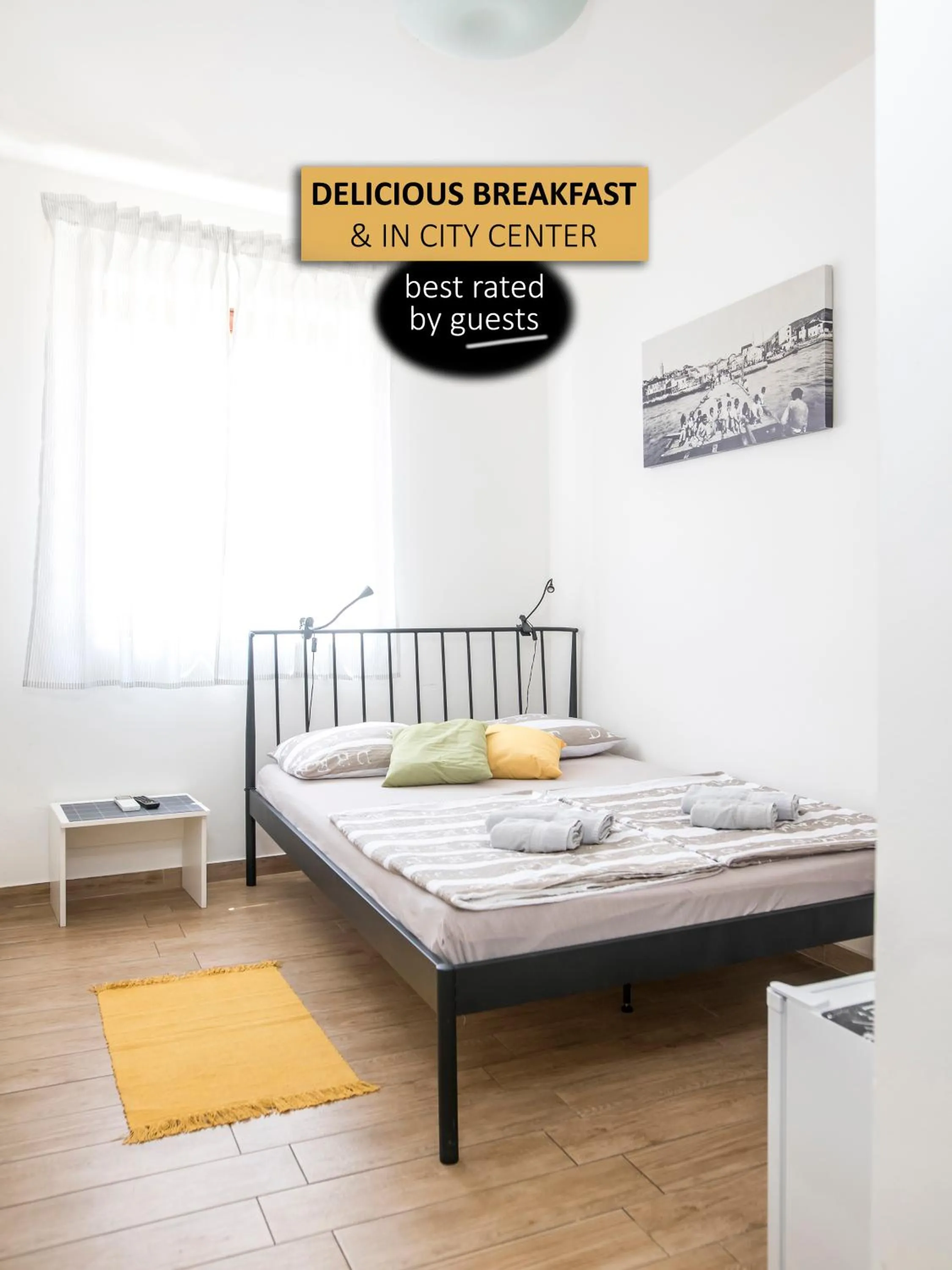 Bed in B&B Isola