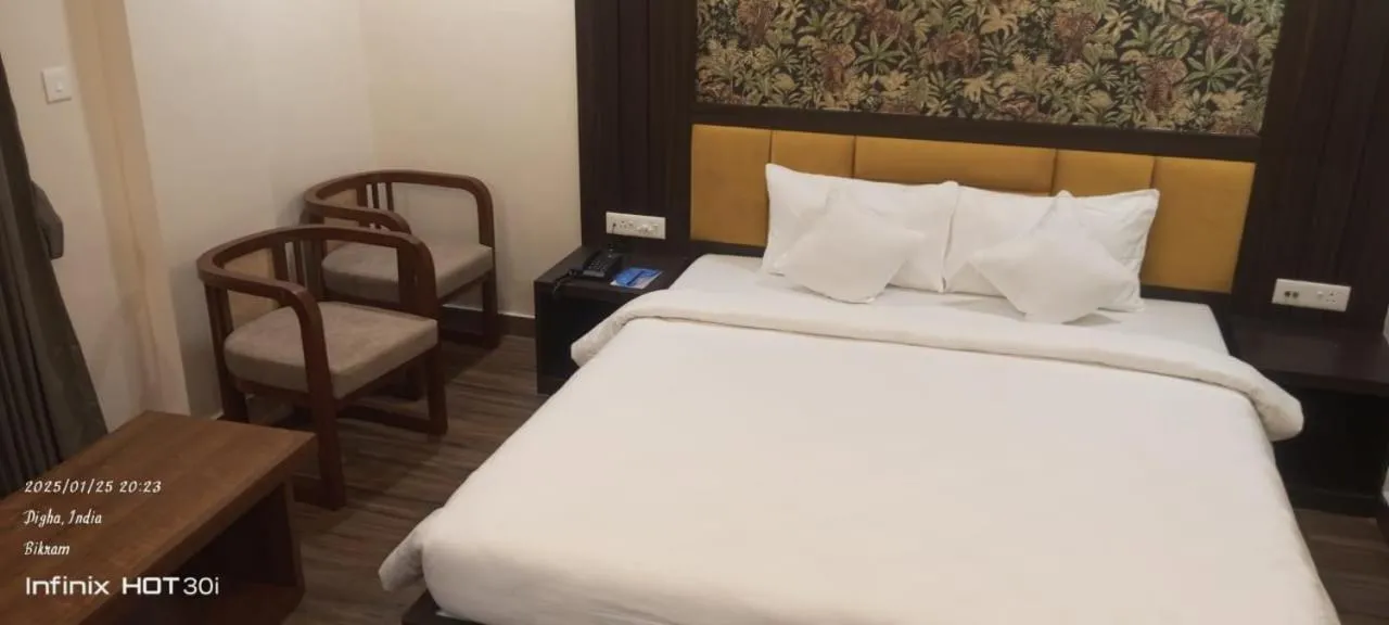 Bed in Hotel Global Retreat