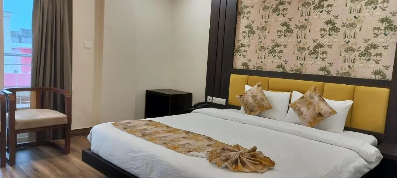 Bed in Hotel Global Retreat