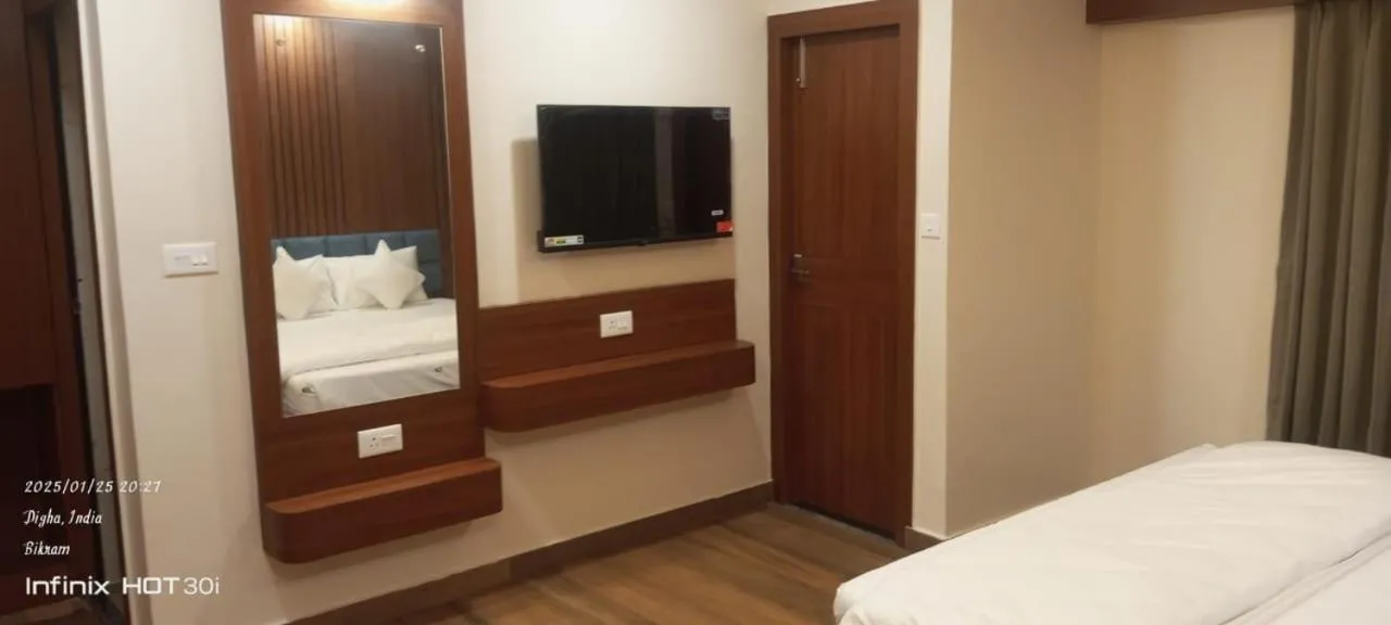 Bed in Hotel Global Retreat