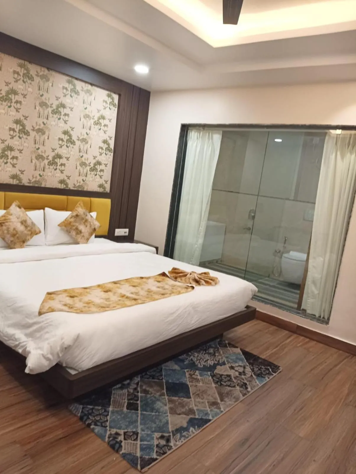 Bed in Hotel Global Retreat