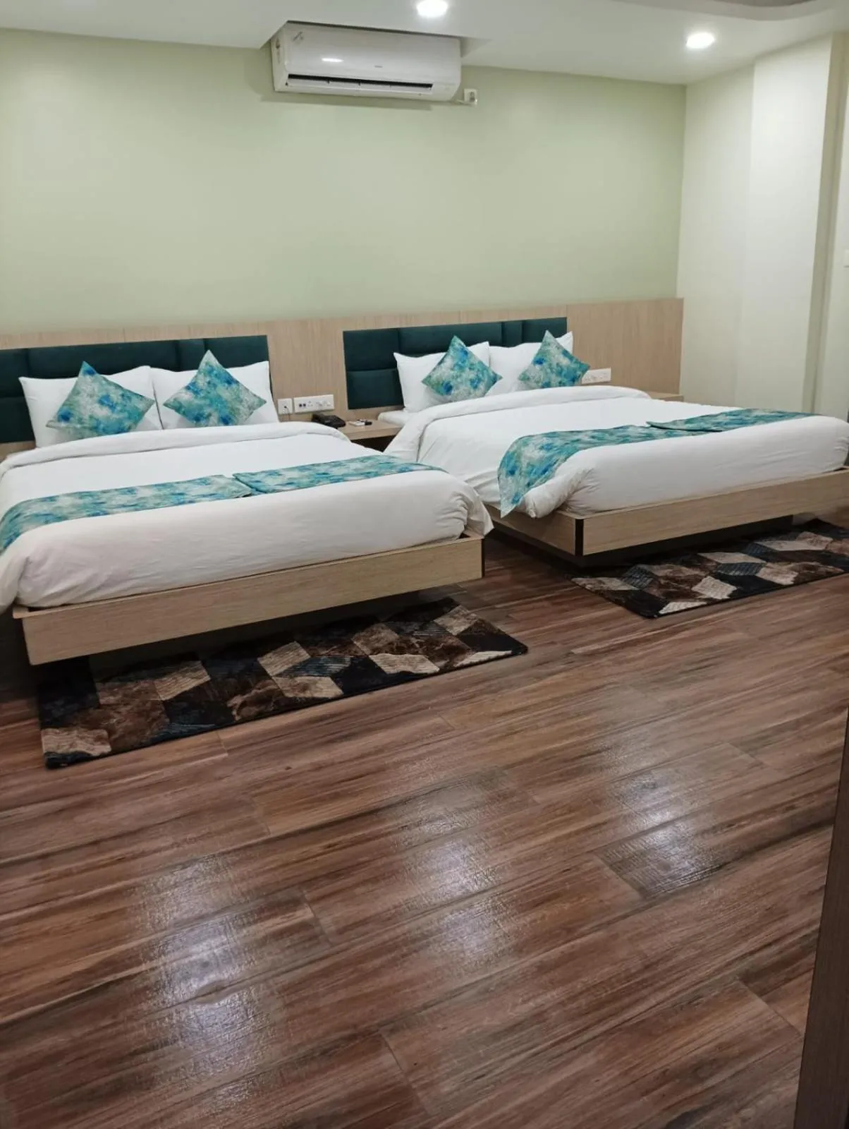 Bed in Hotel Global Retreat