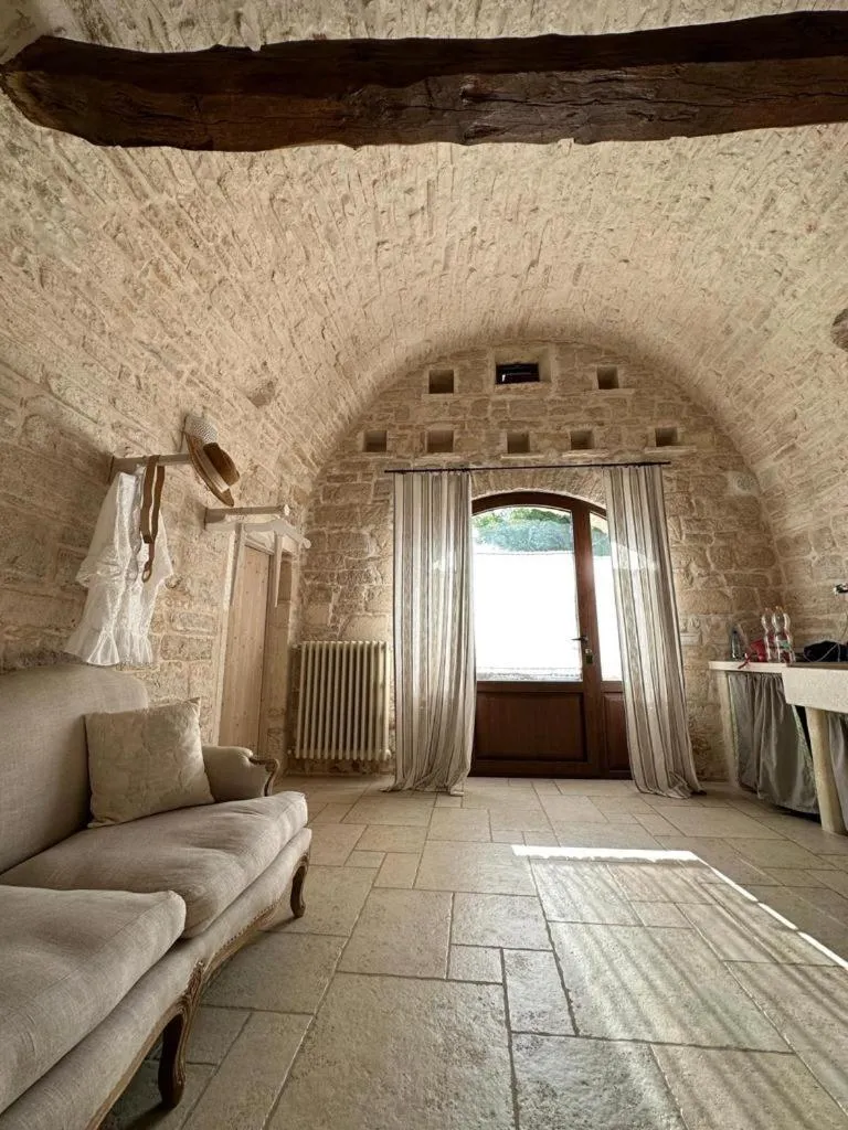 Kitchen or kitchenette in Masseria Signora