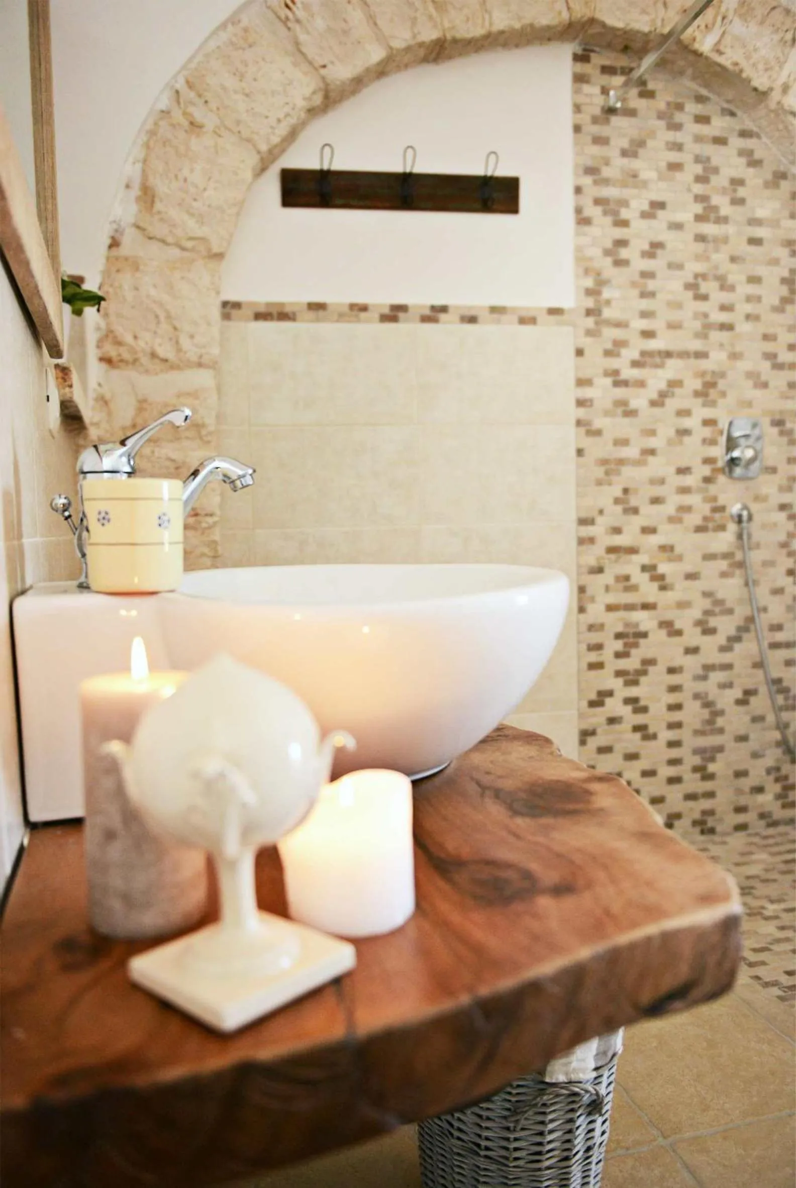 Bathroom in Masseria Signora