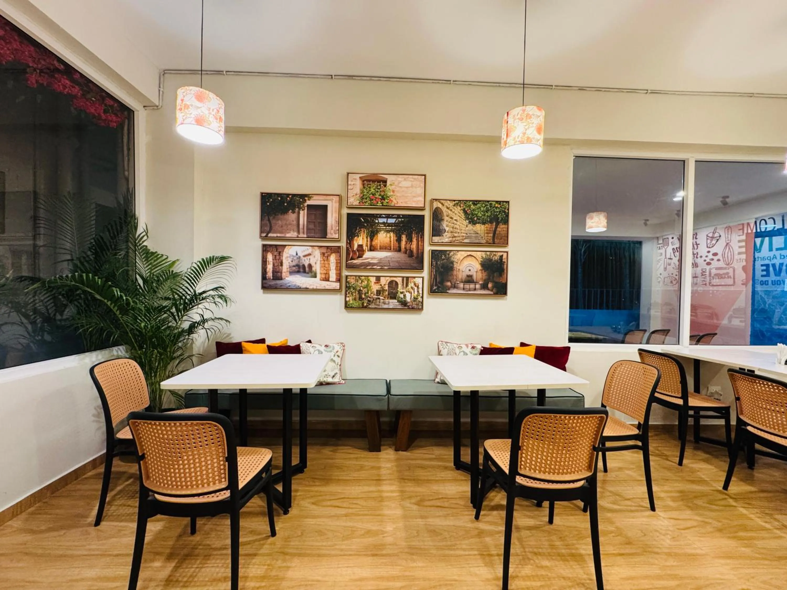 Restaurant/places to eat in Olive Serviced Apartments - HICC Hitex Hyderabad