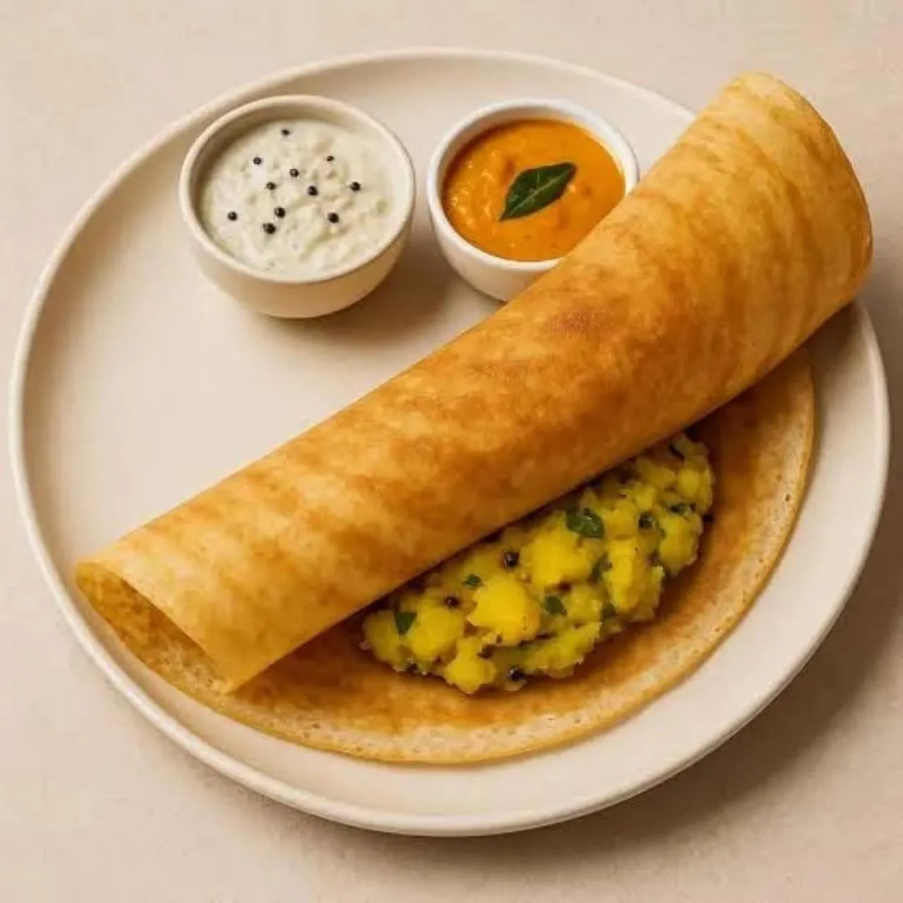 Breakfast in Olive Serviced Apartments - HICC Hitex Hyderabad