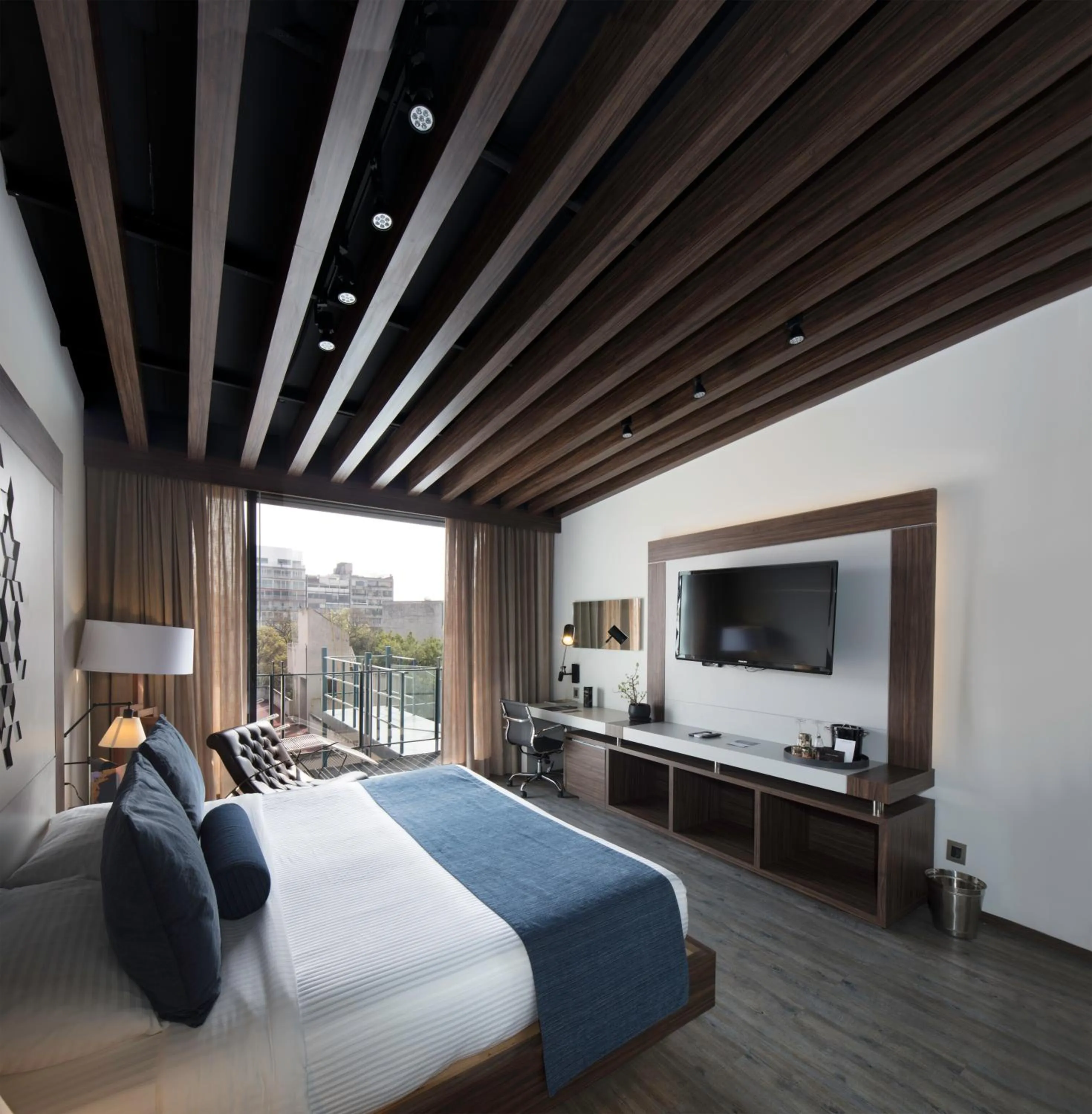 Photo of the whole room, Bed in Flow Condesa - Adults Only