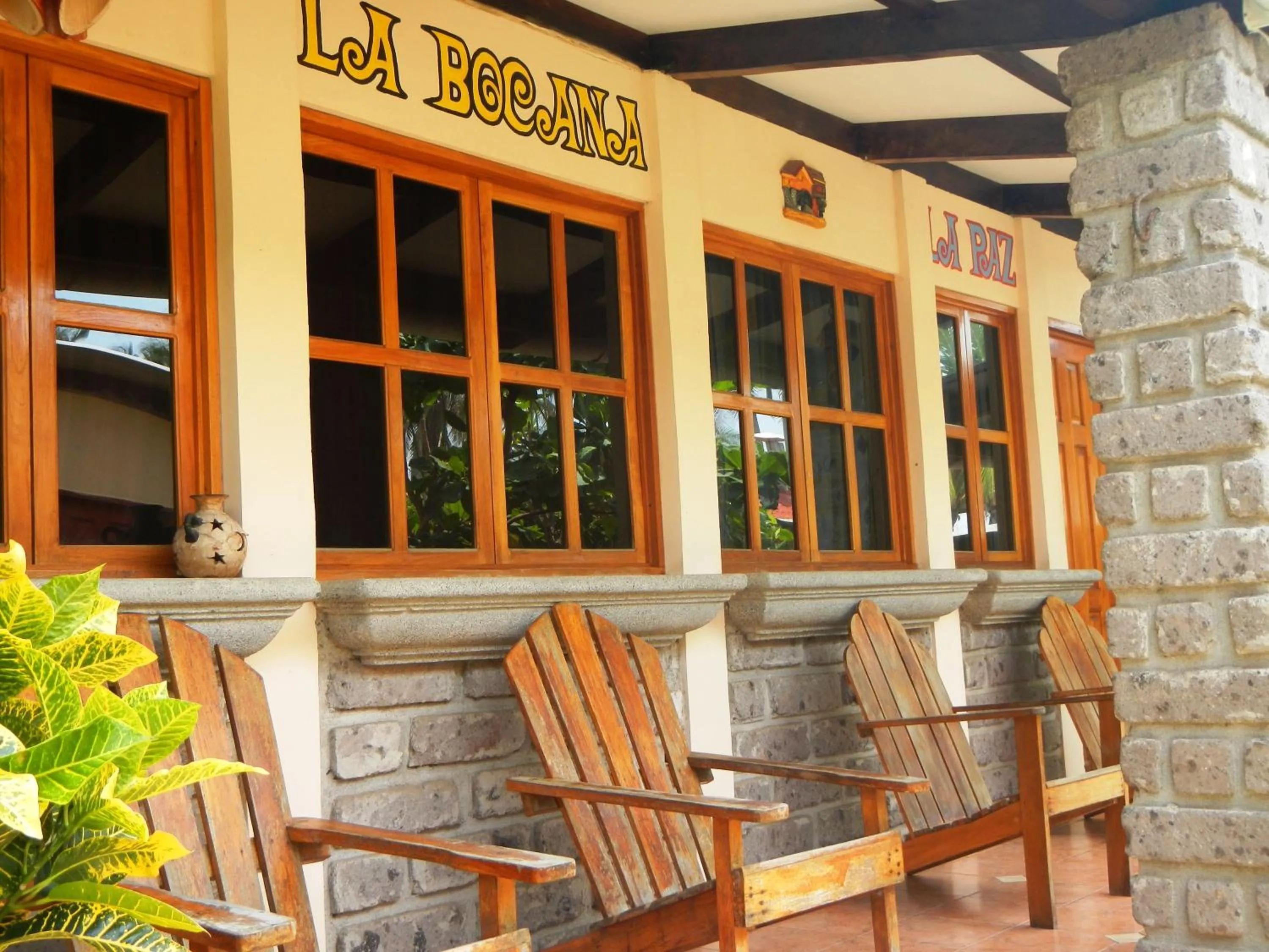 Patio in Punta Roca Surf Resort