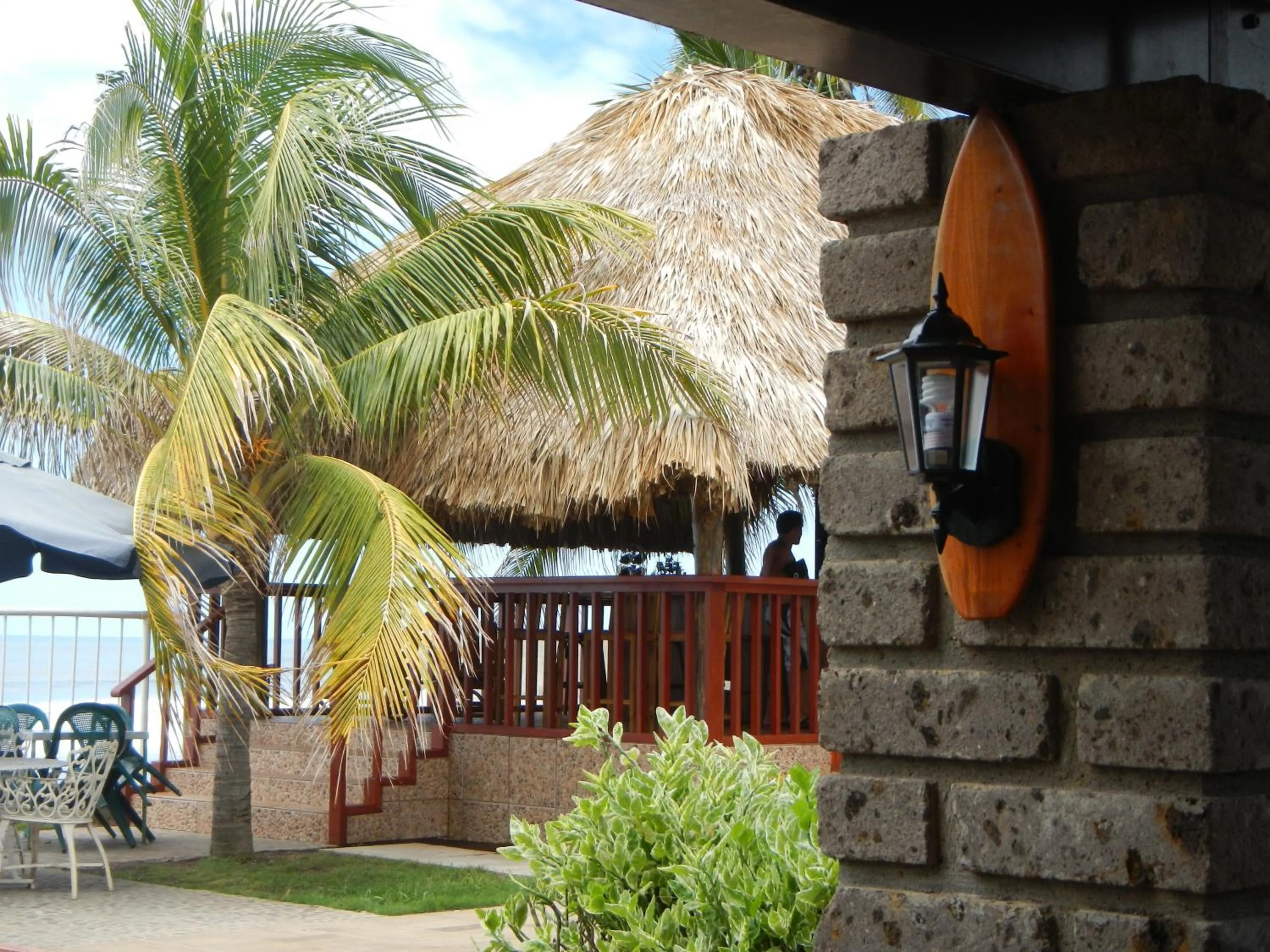 Decorative detail in Punta Roca Surf Resort