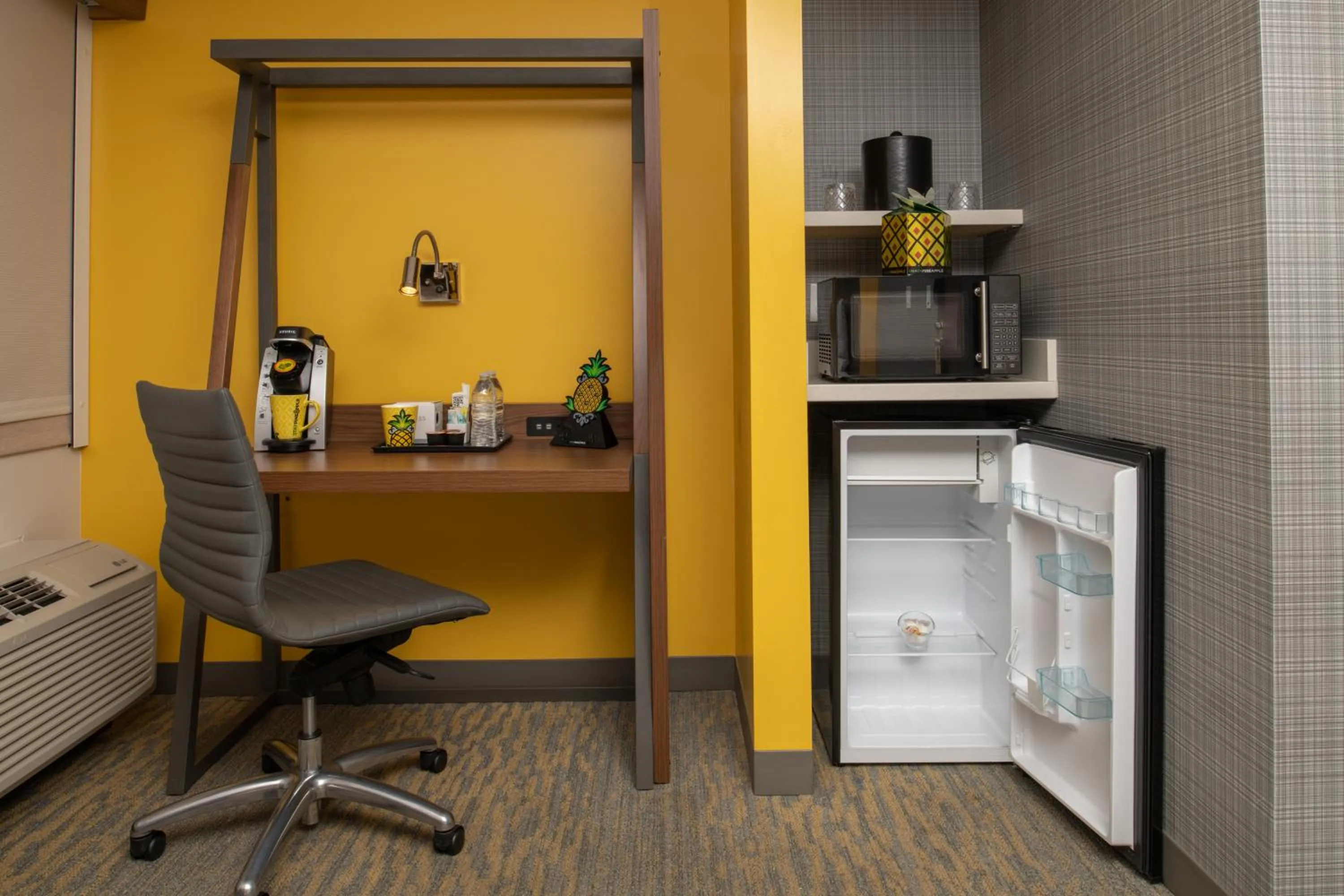 minibar in Staypineapple, Hotel Z, Gaslamp San Diego