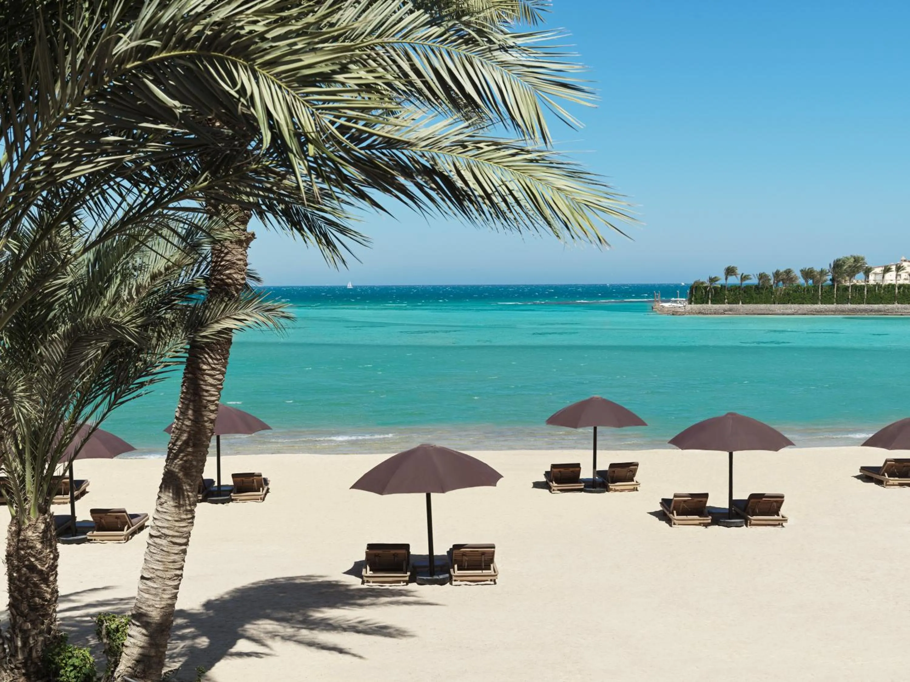 Beach in The Chedi El Gouna