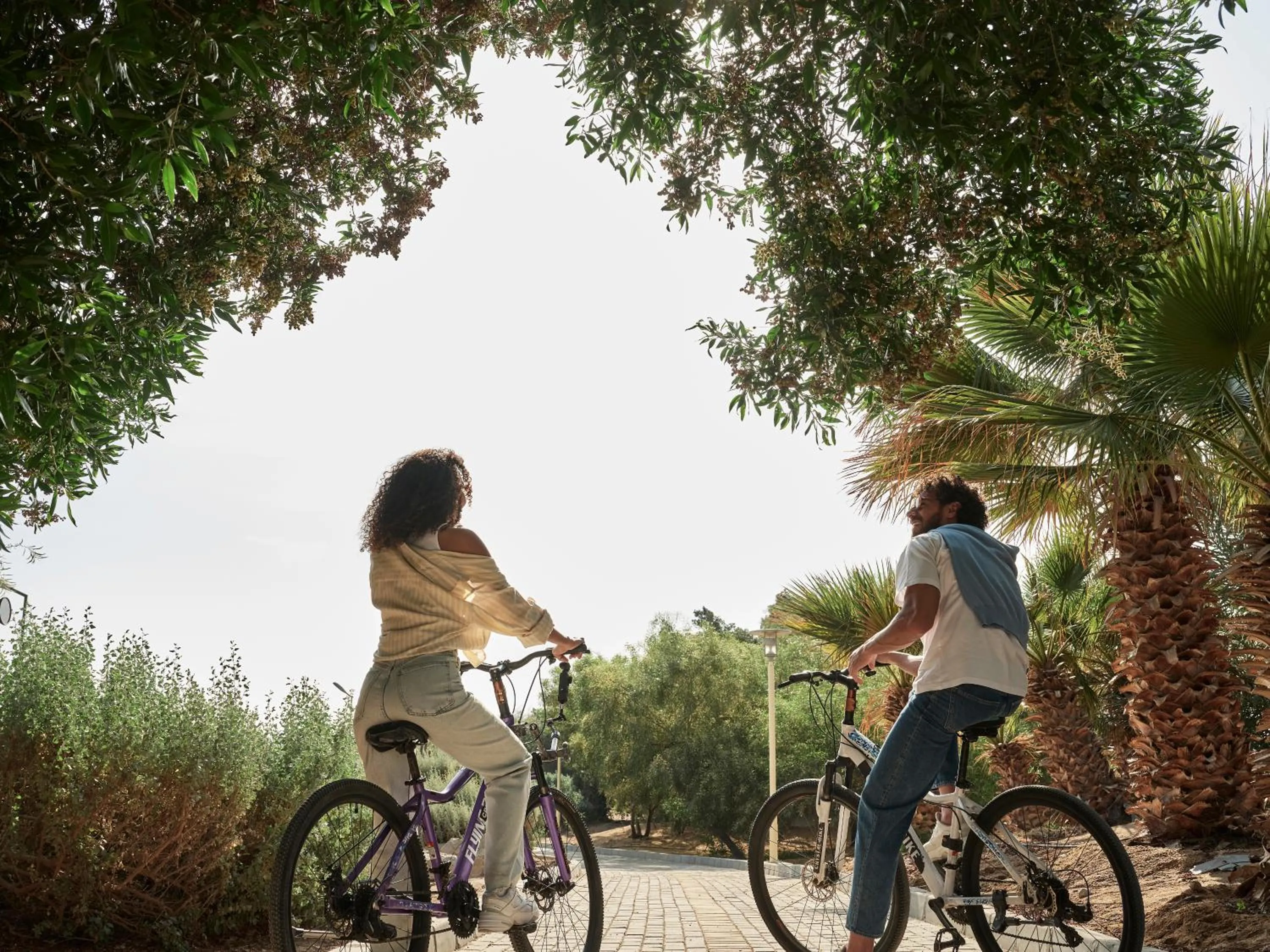 Cycling in The Chedi El Gouna