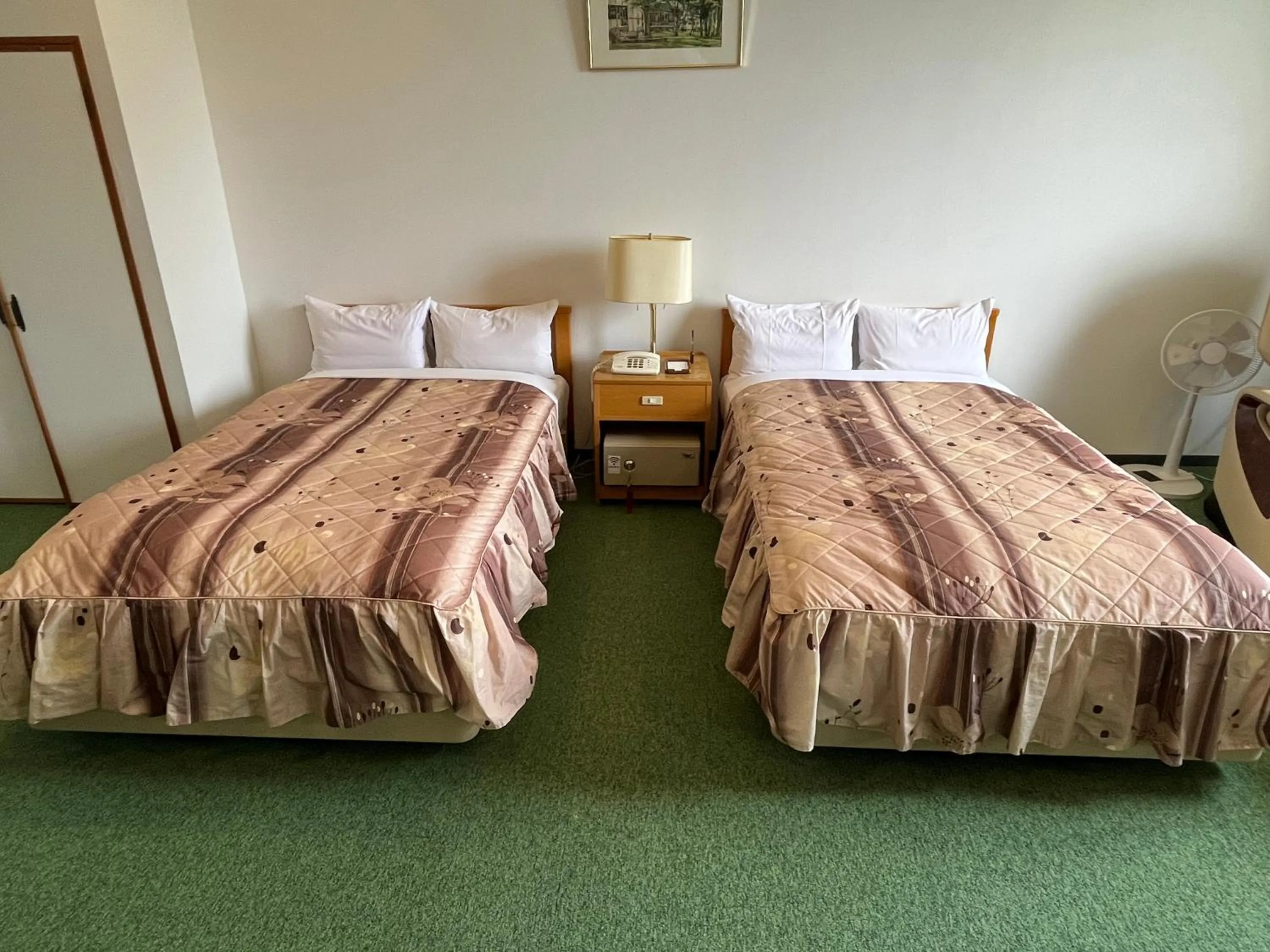 Bed in Sapporo's Secret Onsen Sanctuary Marukoma Onsen Ryokan