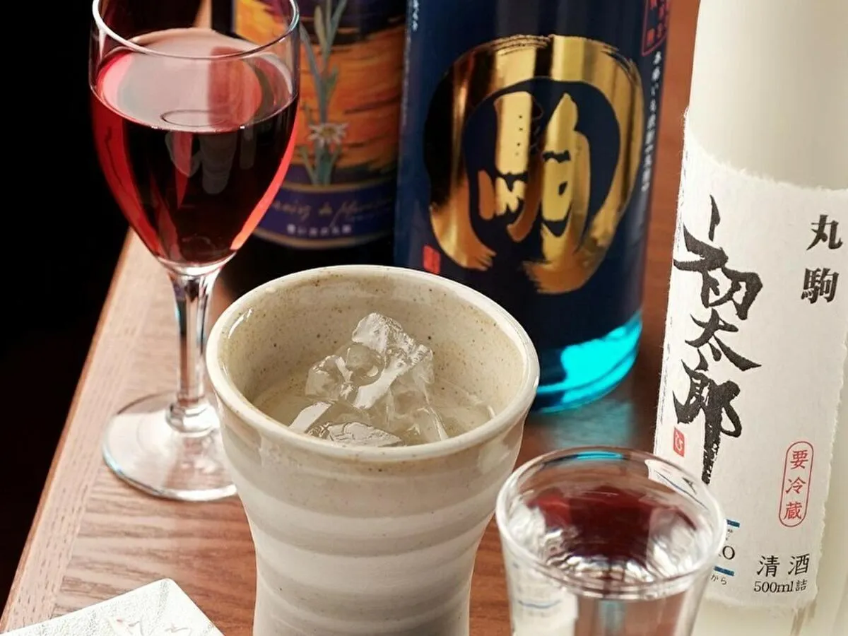Alcoholic drinks in Sapporo's Secret Onsen Sanctuary Marukoma Onsen Ryokan