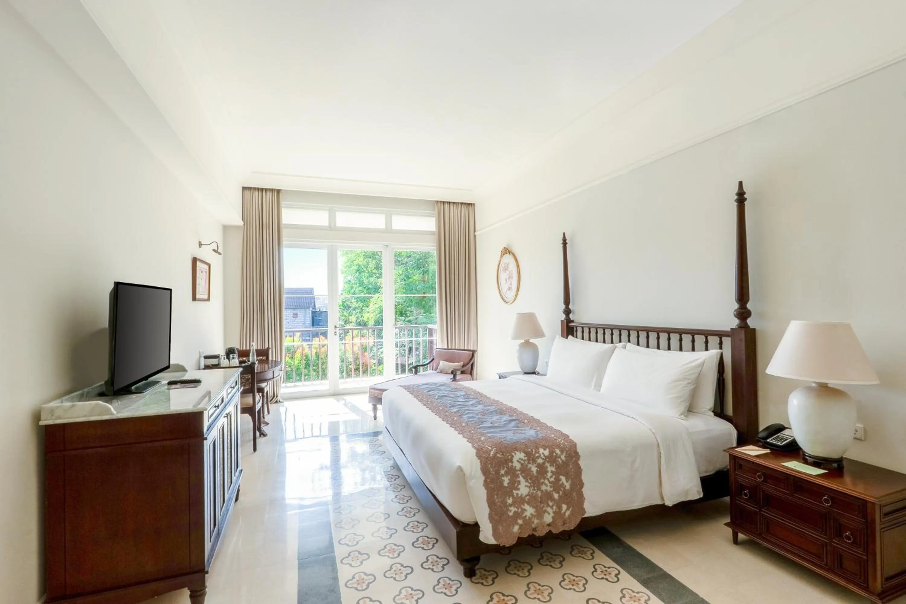 Bed in Rumah Luwih Bali by IHG