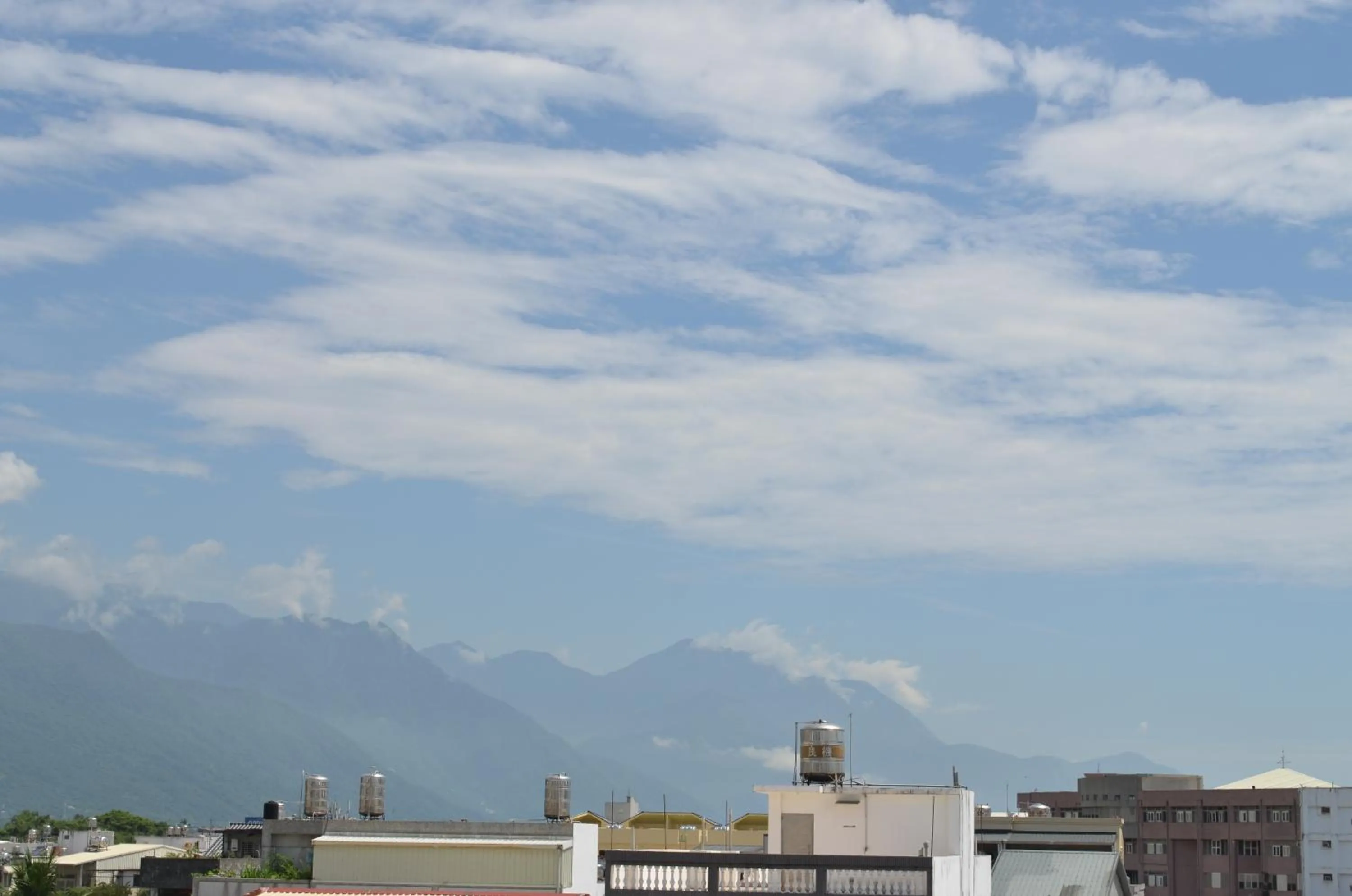 City view in Hualien HOLO Hostel