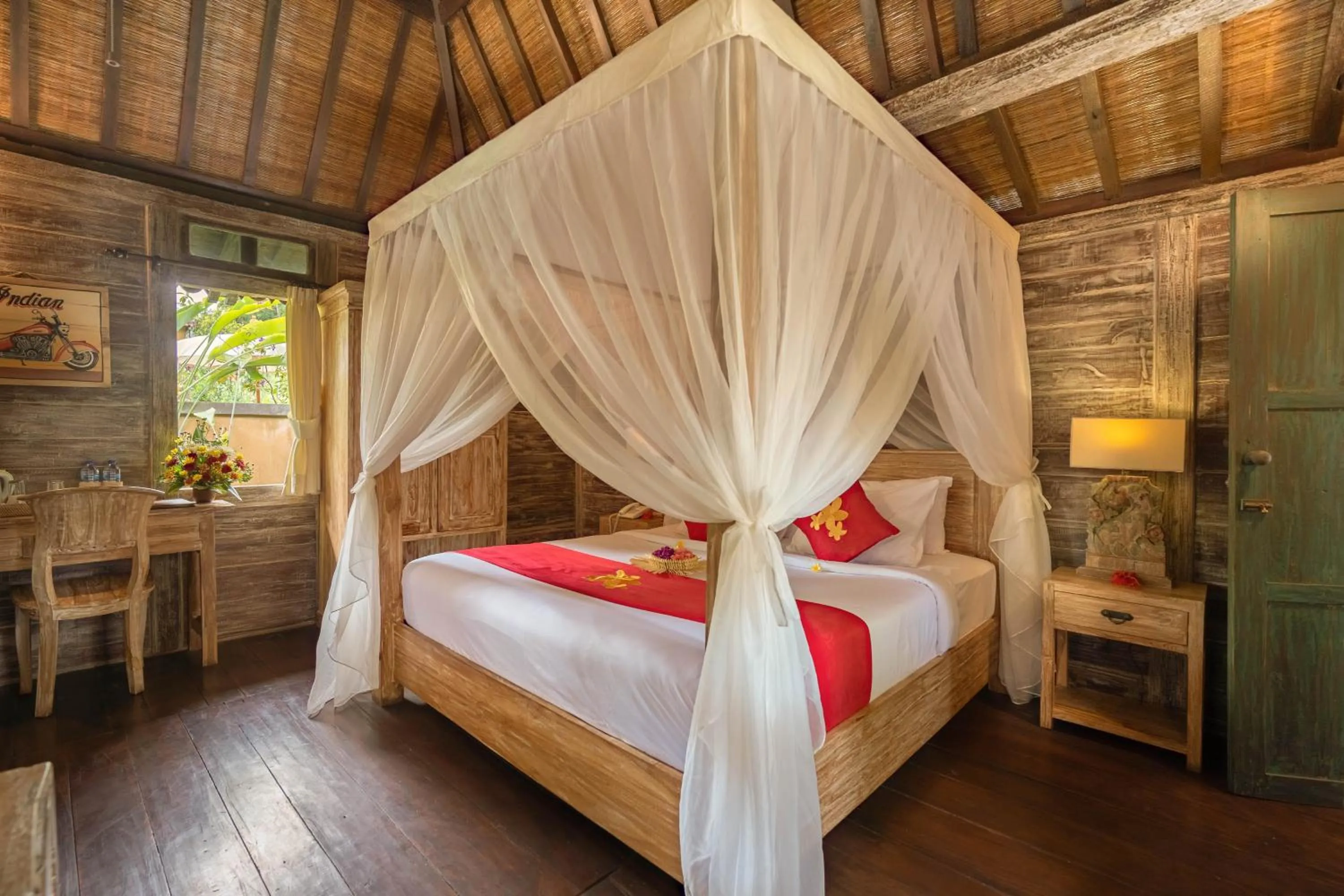 Bedroom, Bed in Villa Nini