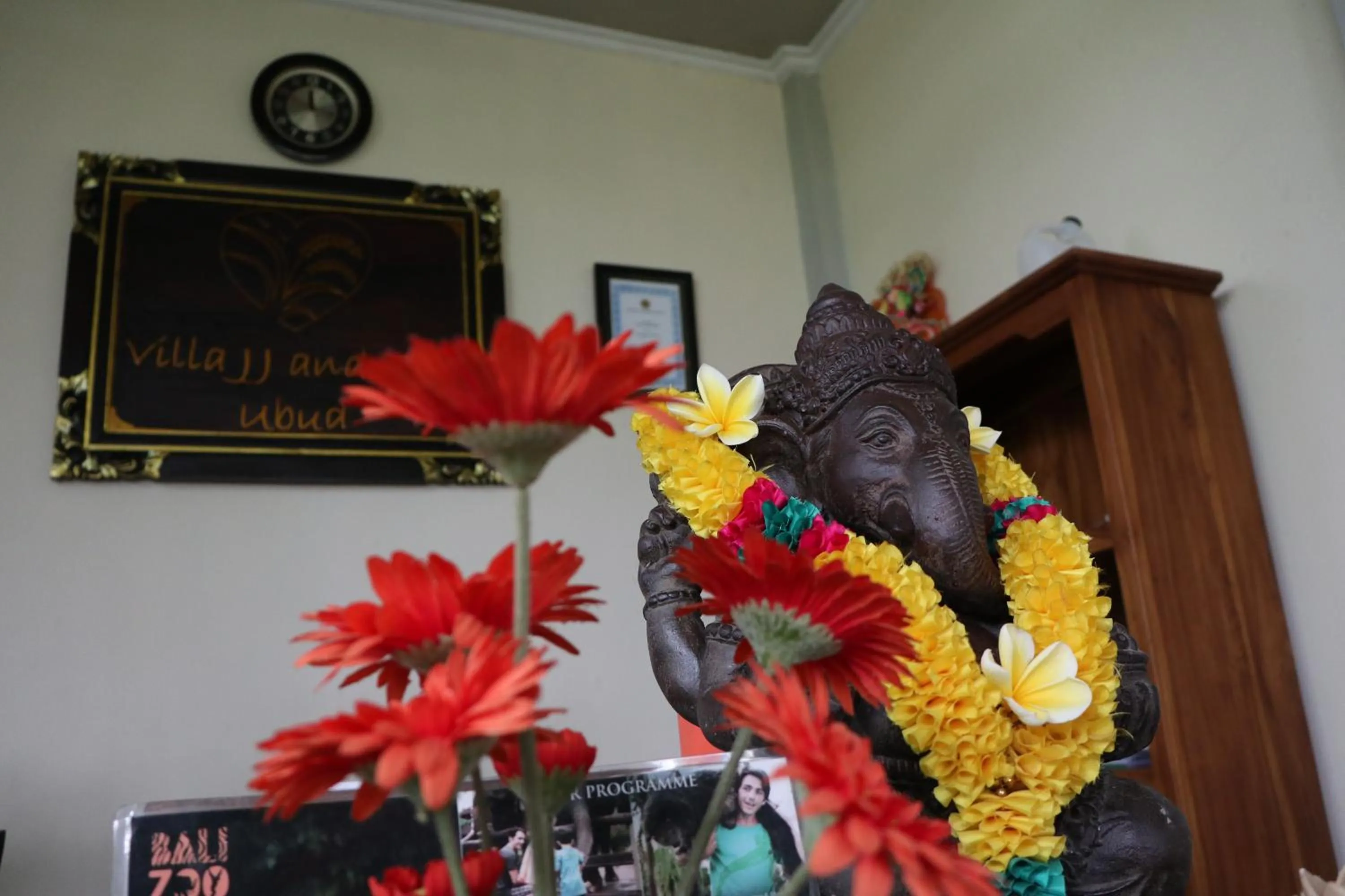 Lobby or reception in Villa JJ and Spa Ubud