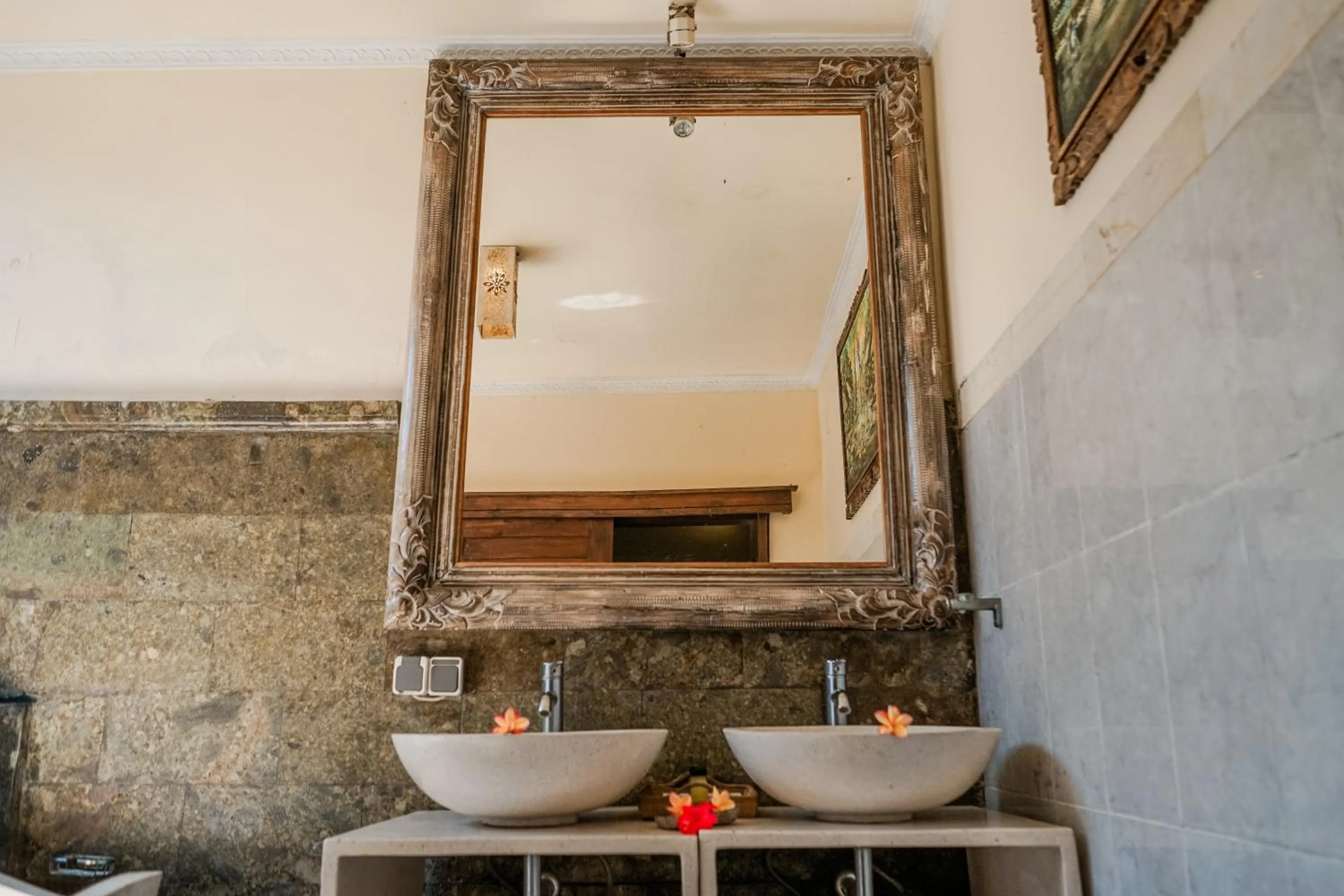 Bathroom in Villa JJ and Spa Ubud