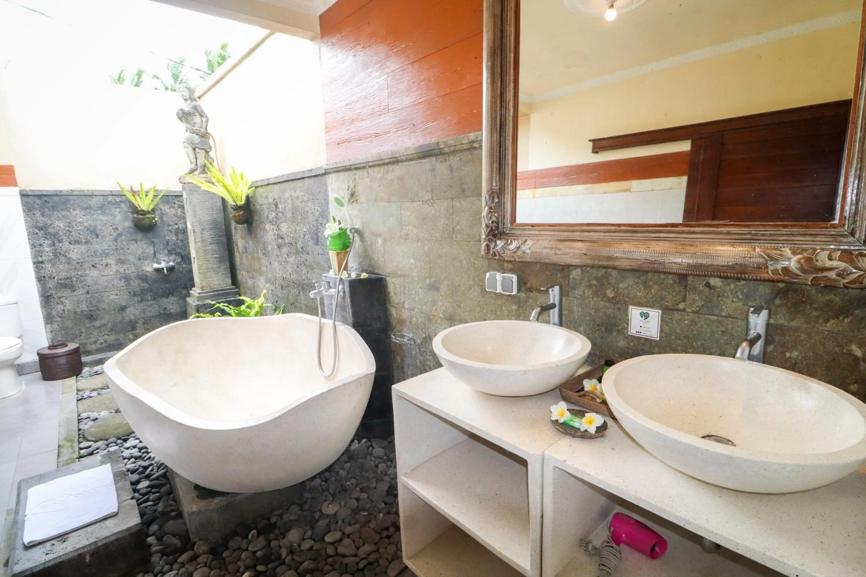 Bathroom in Villa JJ and Spa Ubud