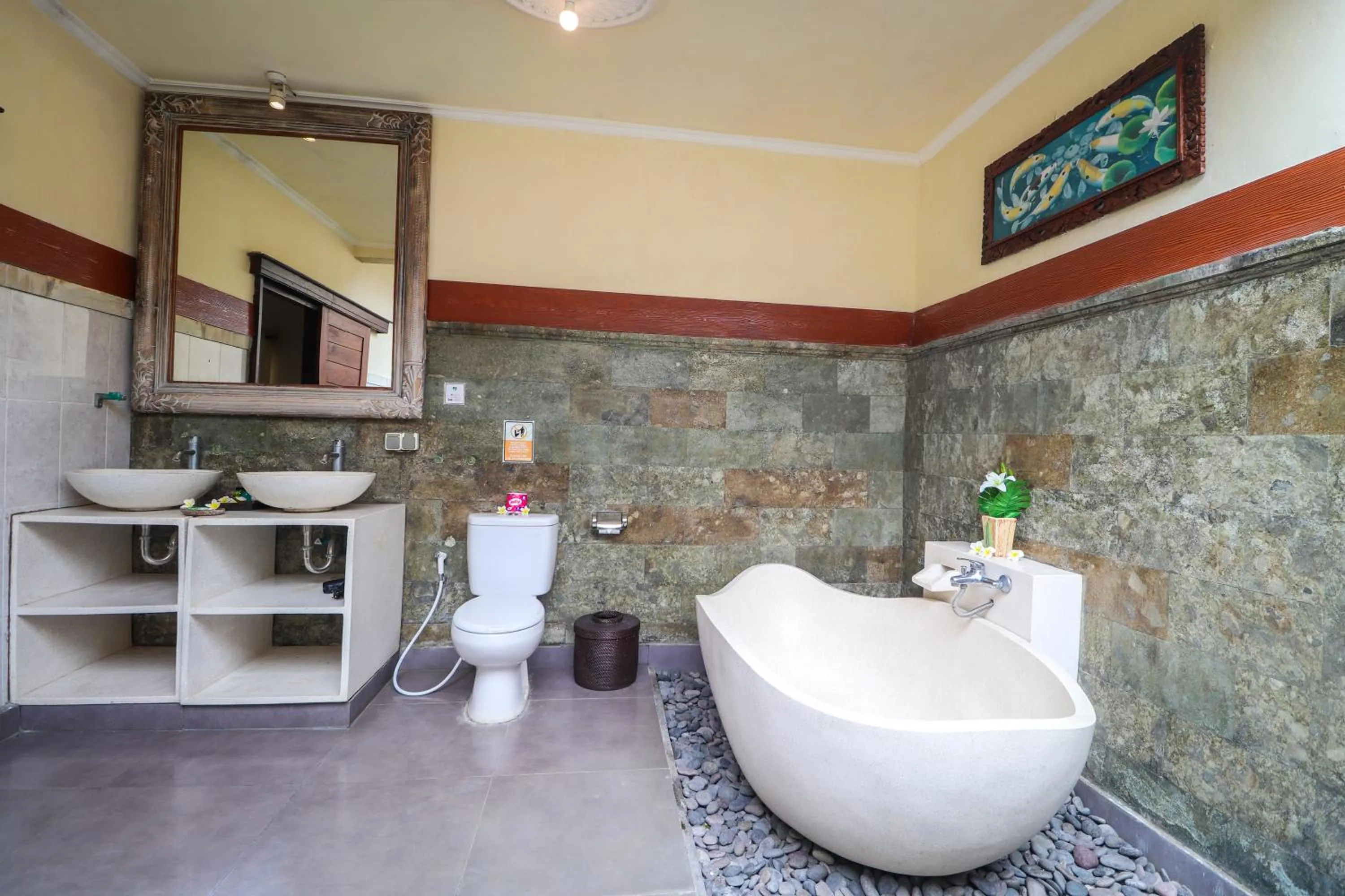 Bathroom in Villa JJ and Spa Ubud