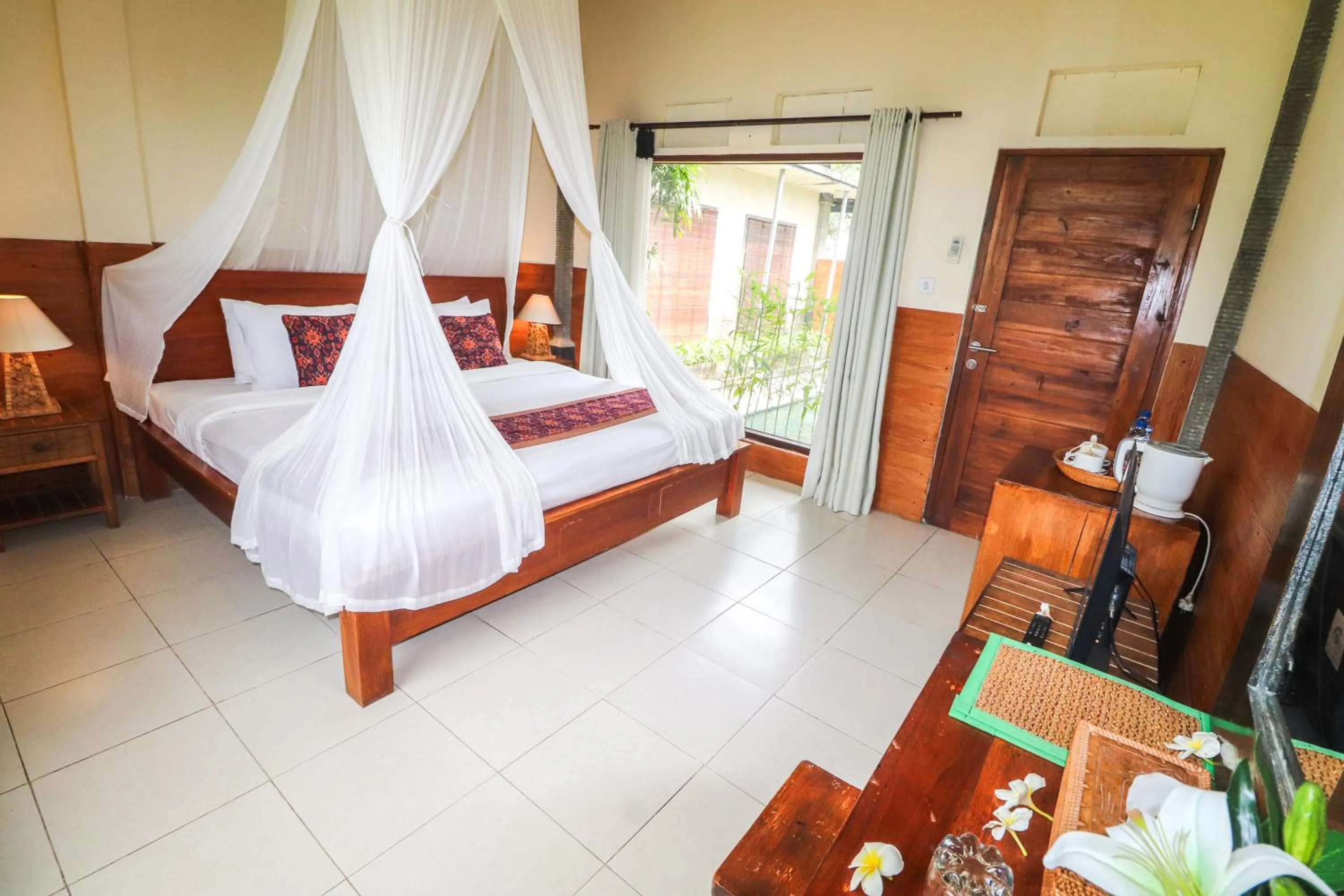 Bedroom, Bed in Villa JJ and Spa Ubud