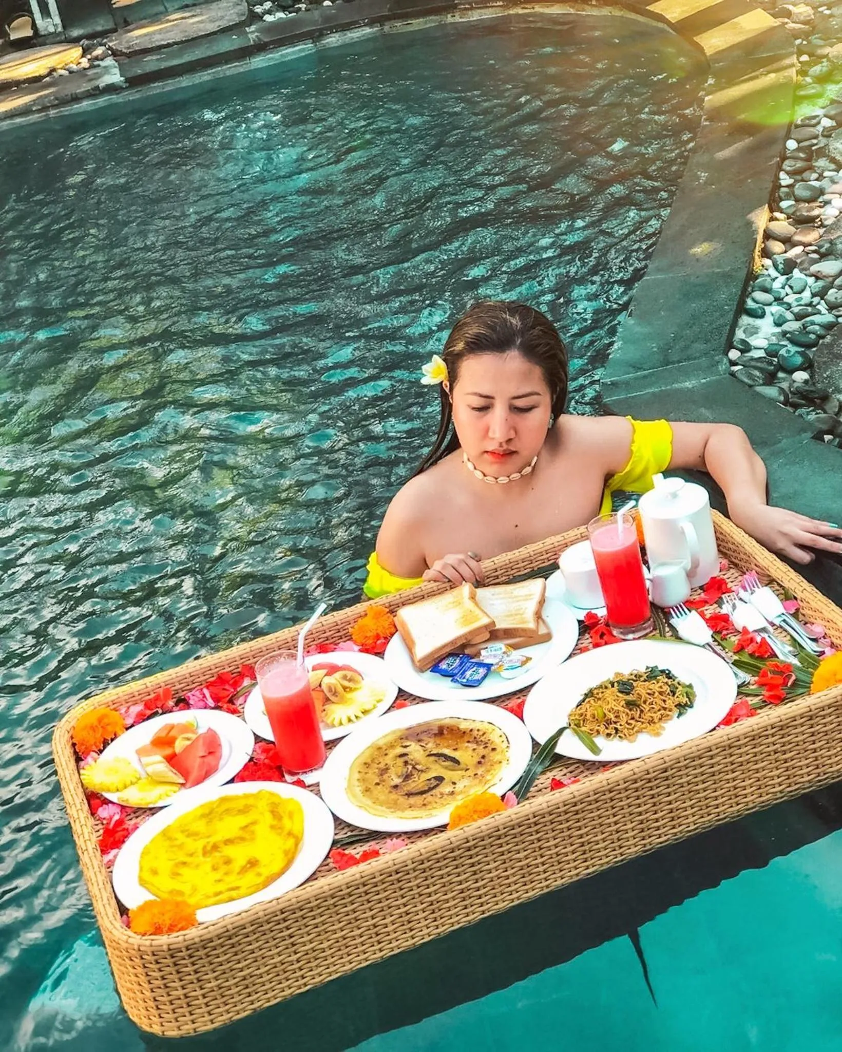 Food and drinks in Villa JJ and Spa Ubud