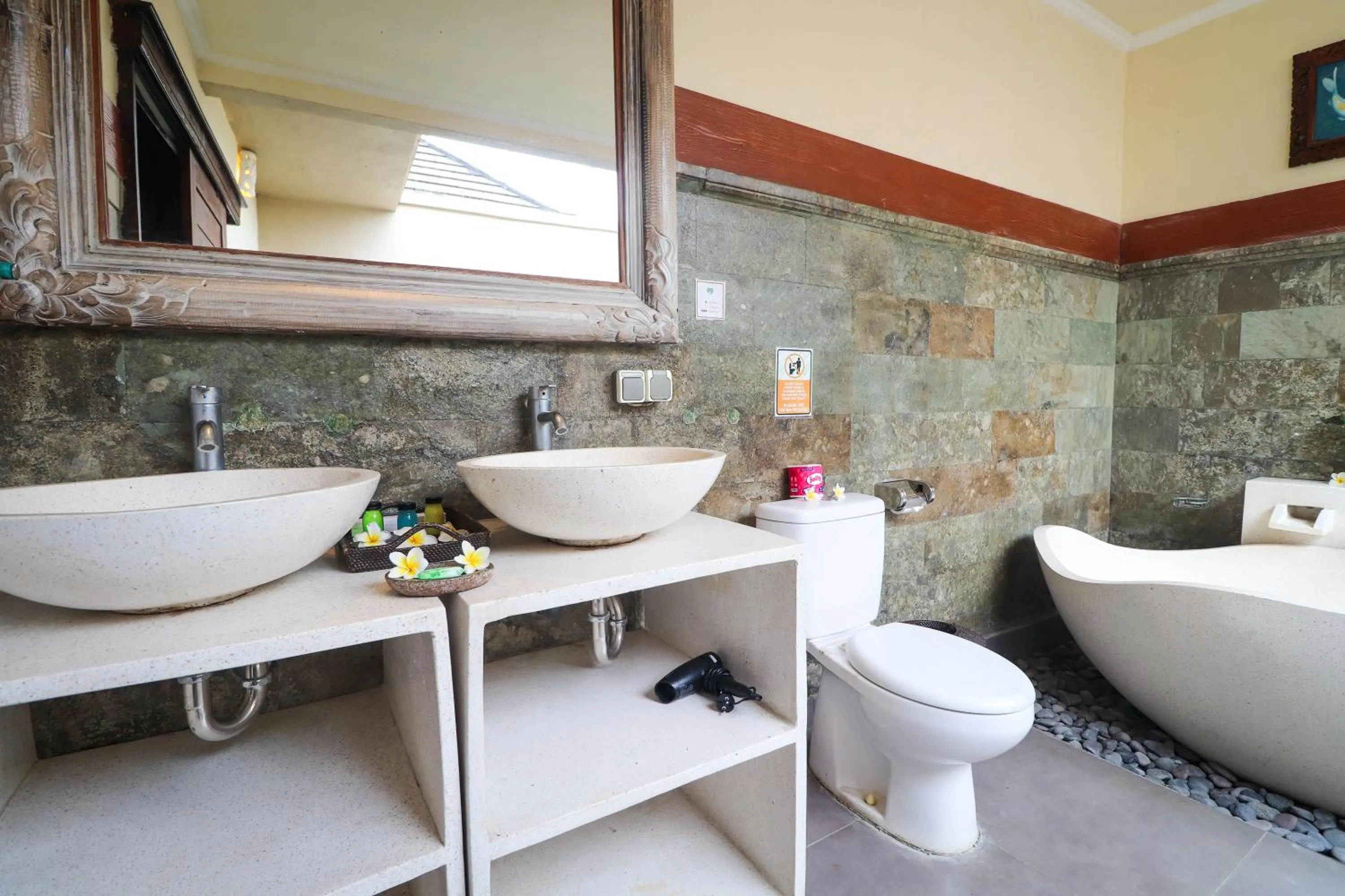 Bath in Villa JJ and Spa Ubud