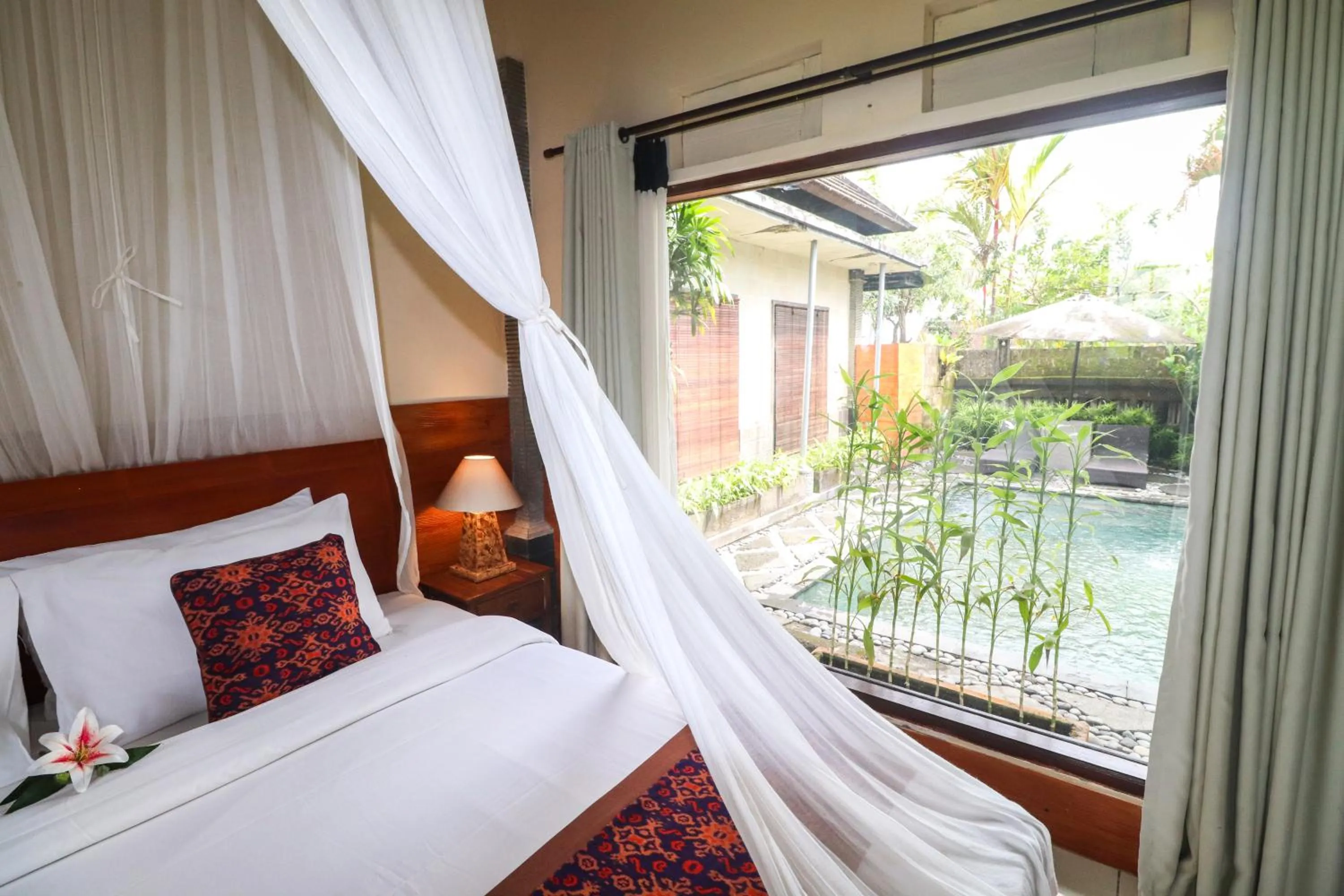 Bedroom, Bed in Villa JJ and Spa Ubud