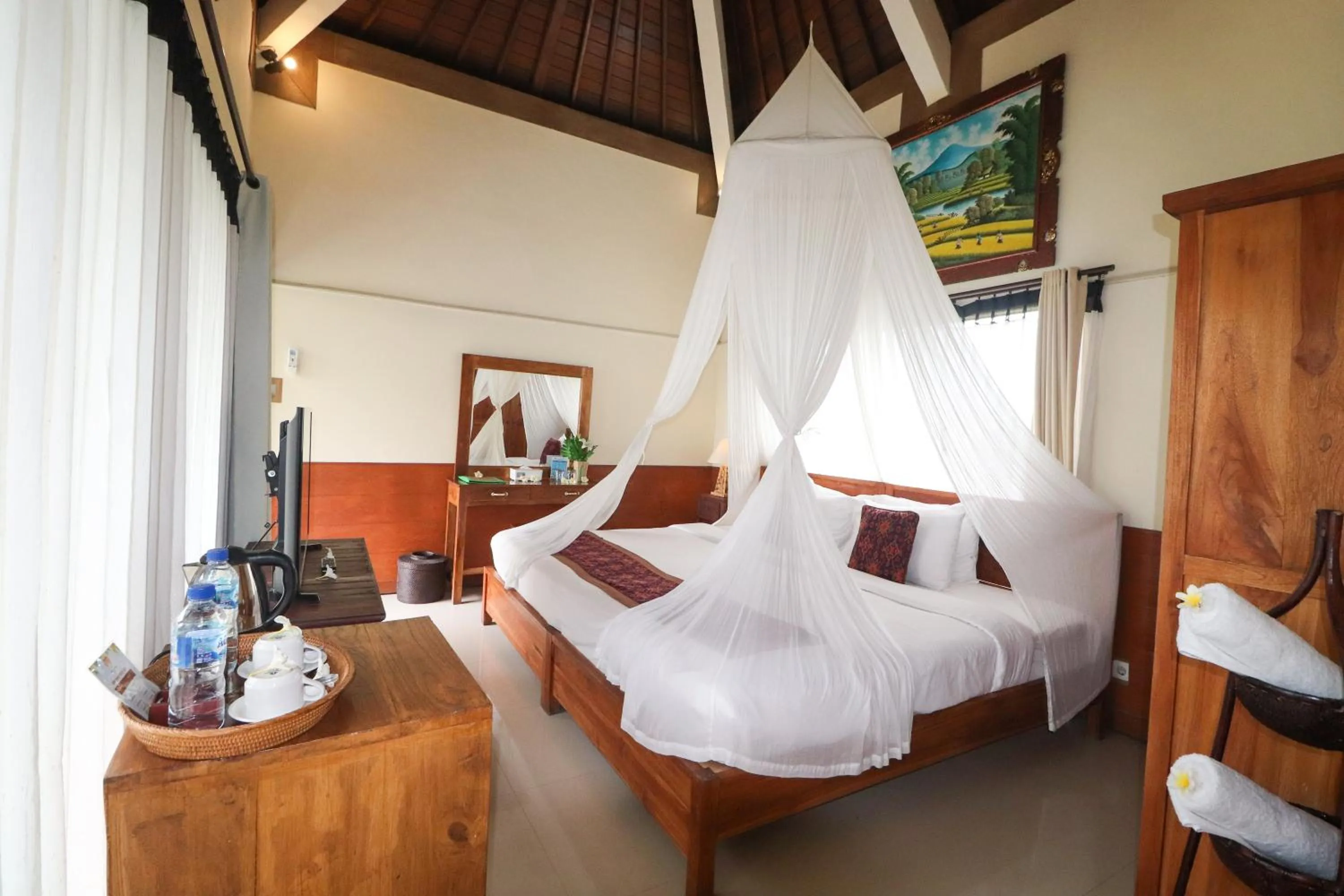 Bedroom, Bed in Villa JJ and Spa Ubud