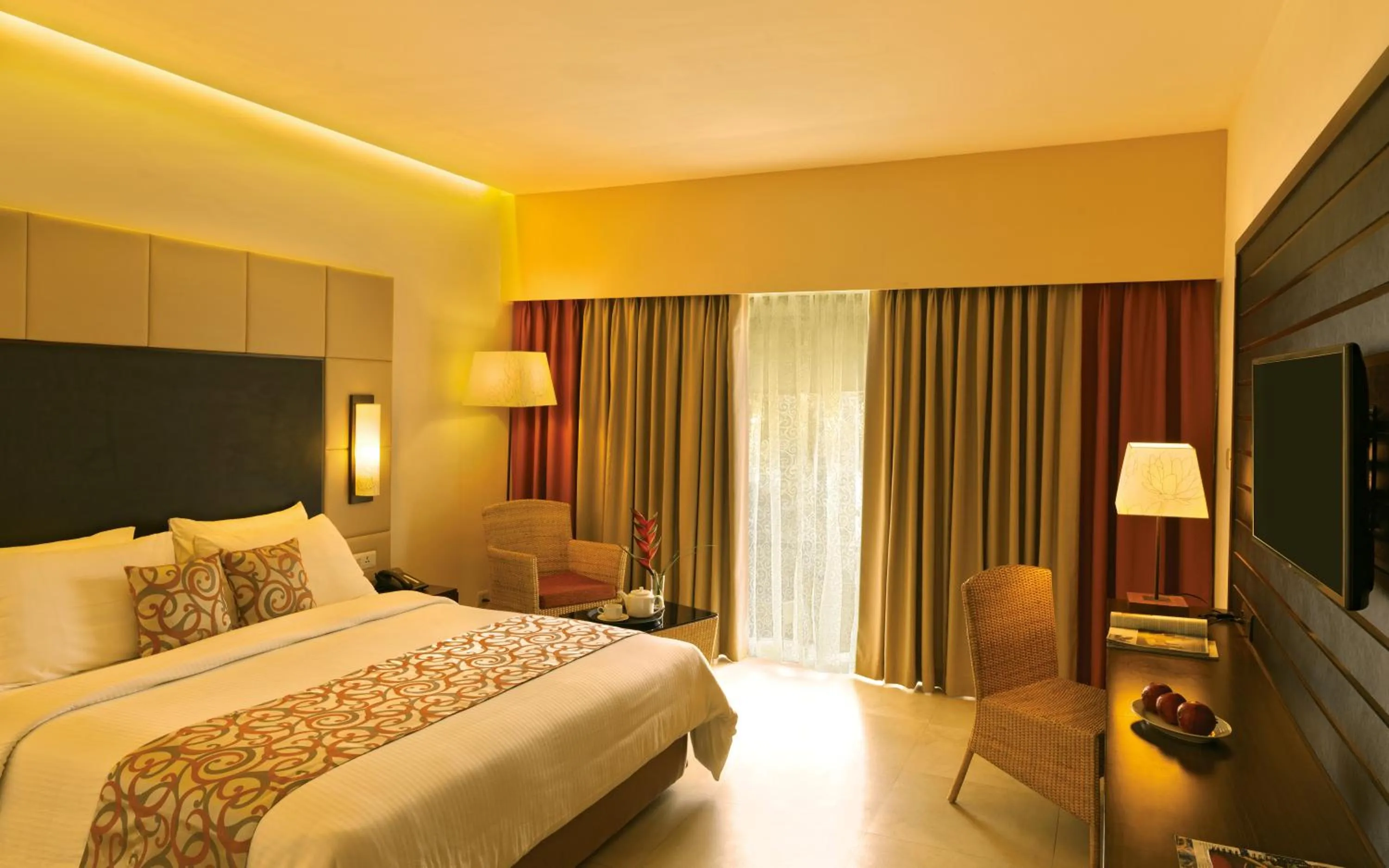 Bed in Poetree Thekkady