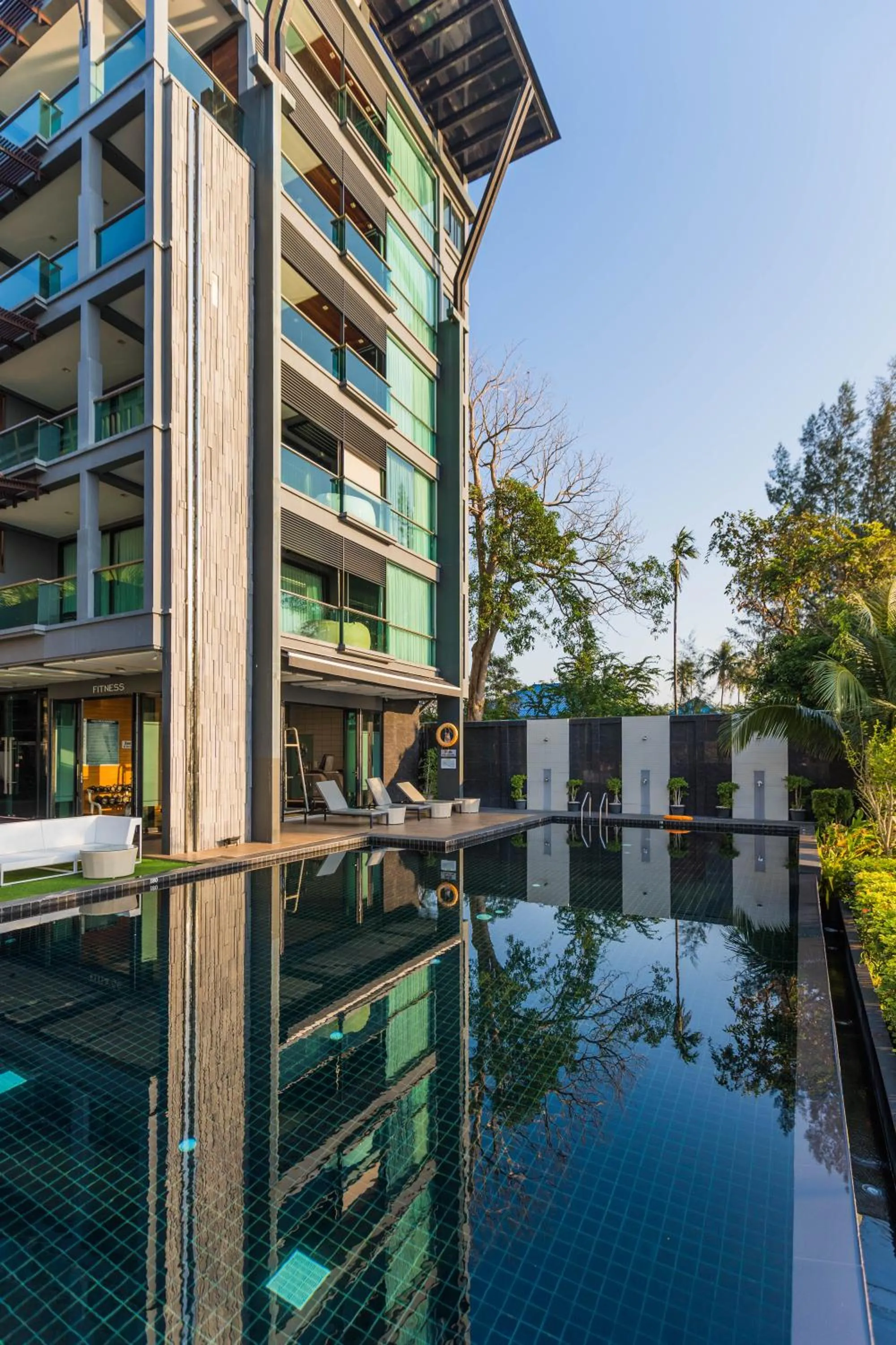 Swimming pool in @T Boutique Hotel